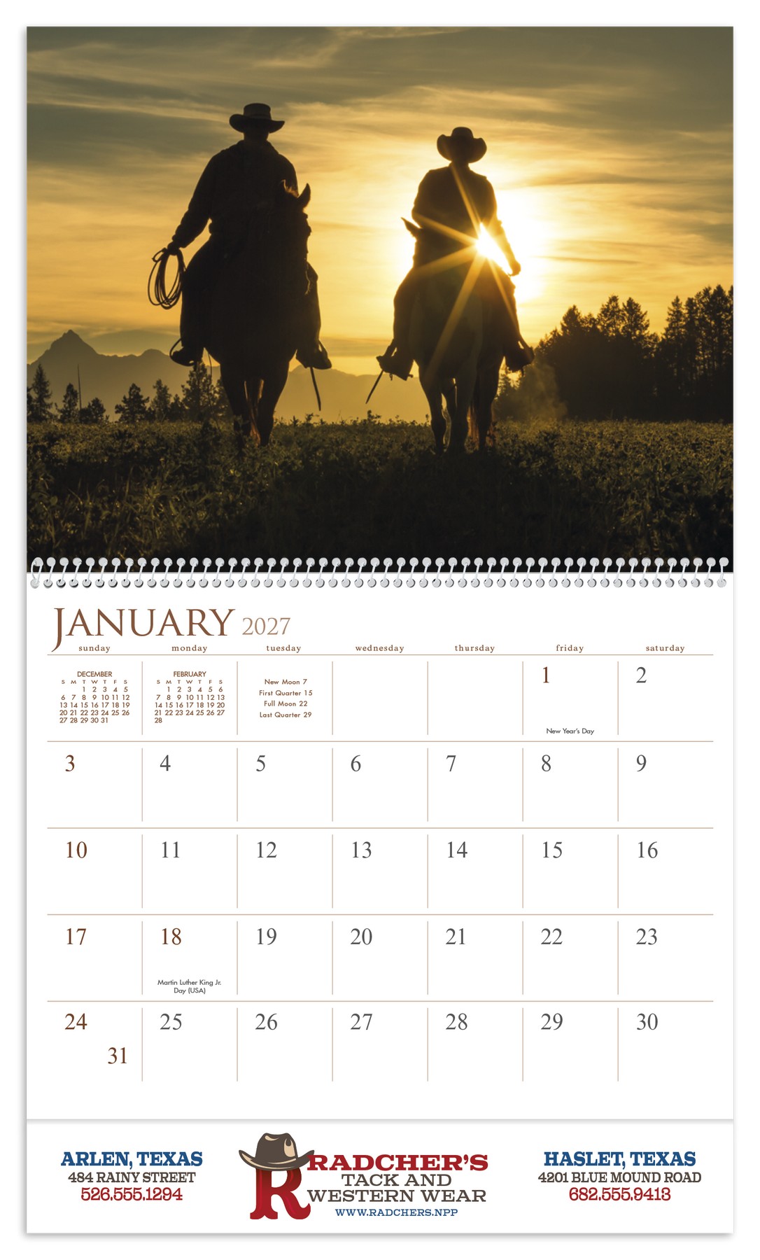 Picture of Triumph® Calendars Visions of the West Calendar