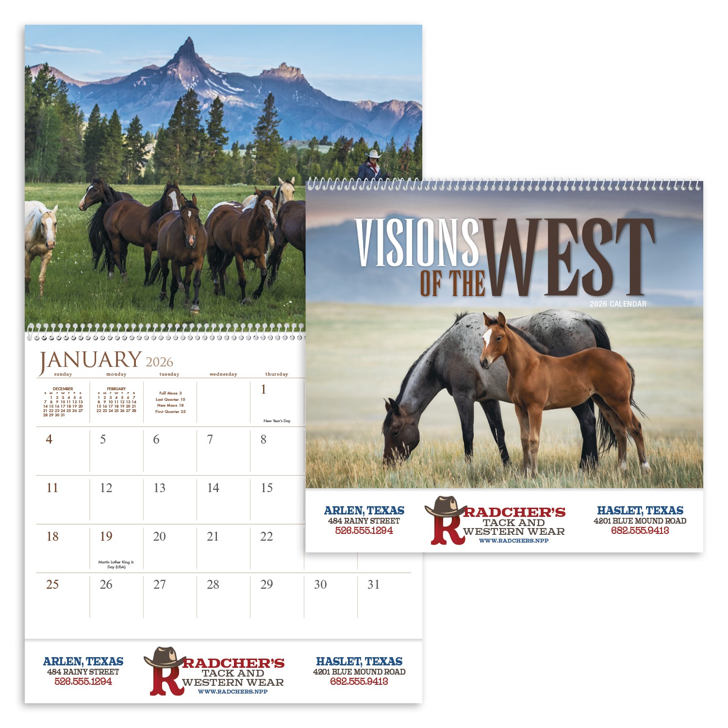 Picture of Triumph® Calendars Visions of the West Calendar