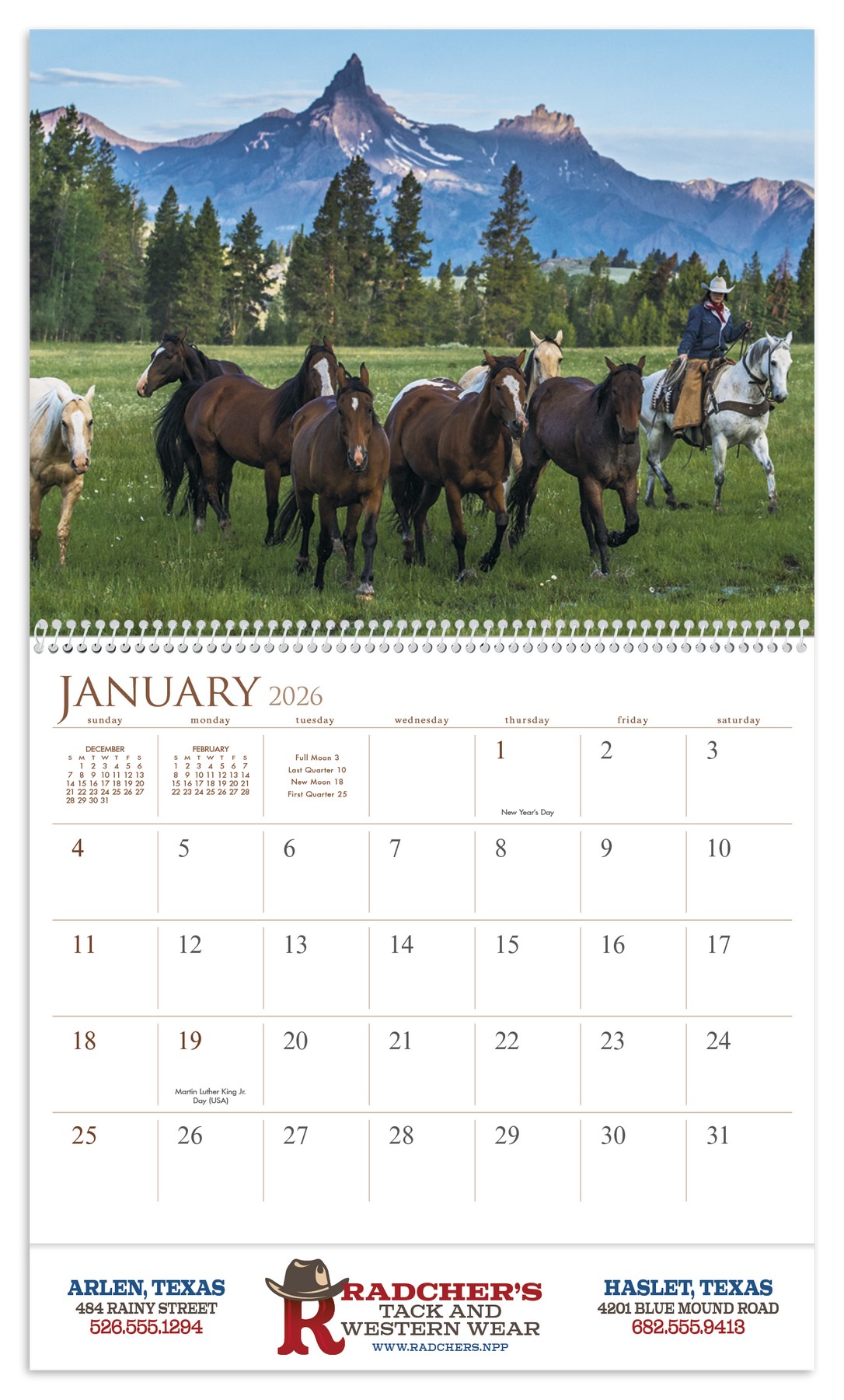Picture of Triumph® Calendars Visions of the West Calendar
