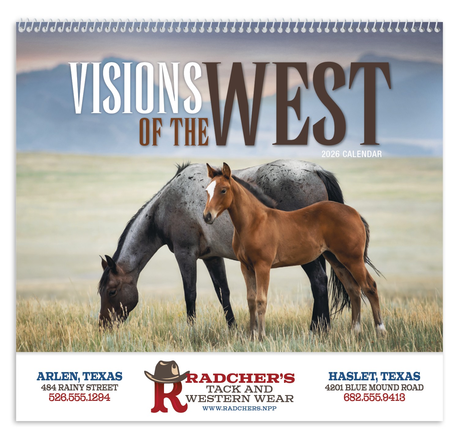 Picture of Triumph® Calendars Visions of the West Calendar