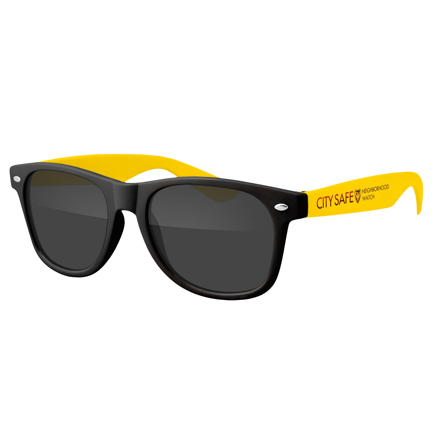 Picture of Two-Tone Retro Vibes Black Frame Sunglasses