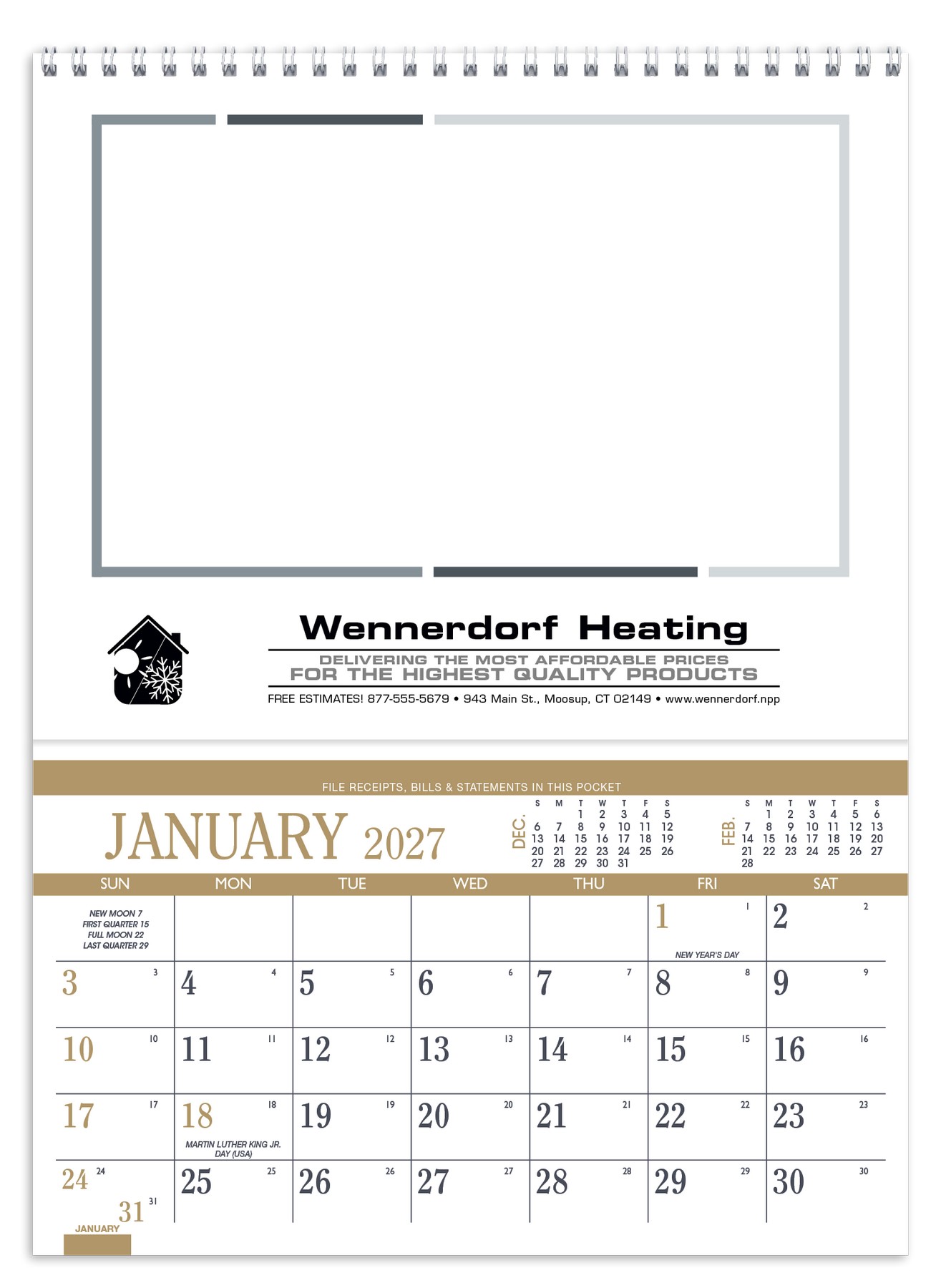 Picture of Triumph® Calendars Recipe Pocket Calendar