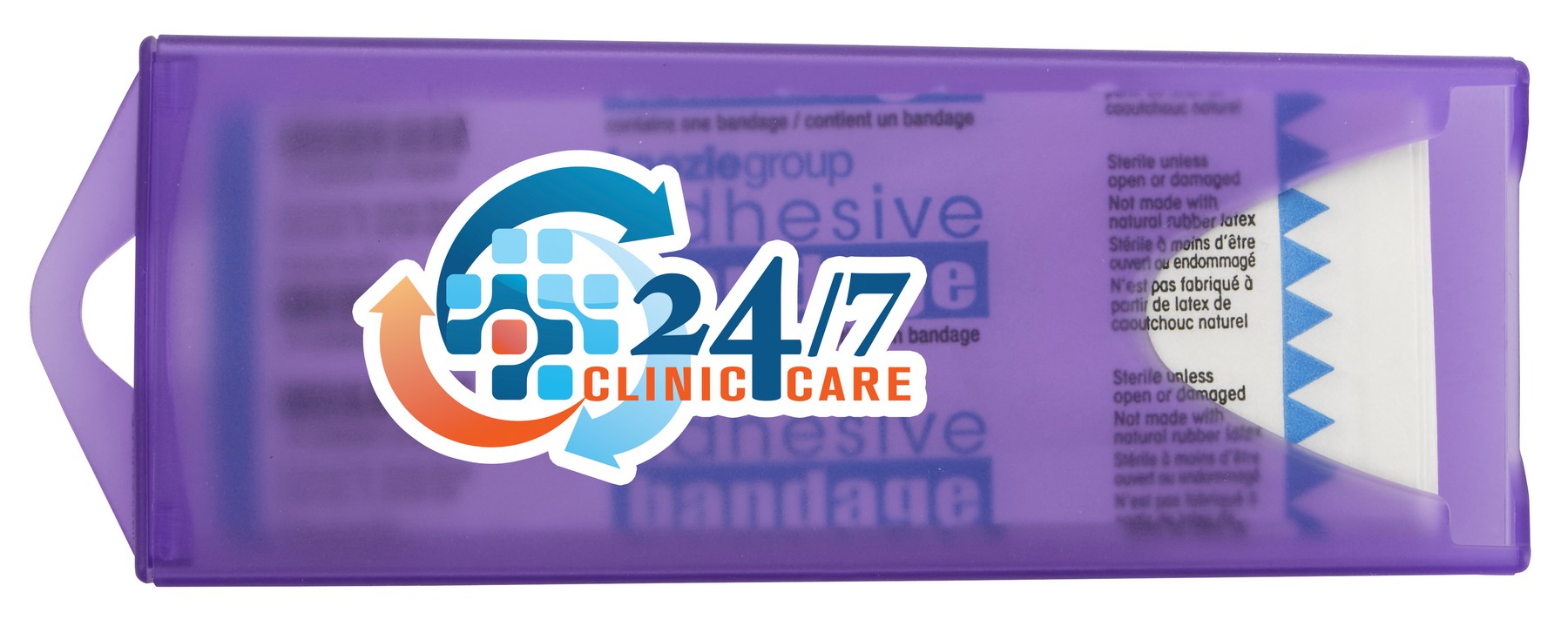 Picture of Good Value™ Original Colored Bandage Dispenser with Clear Bandages