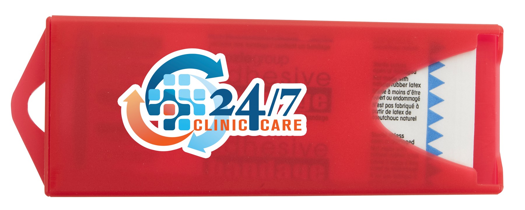 Picture of Good Value™ Original Colored Bandage Dispenser with Clear Bandages