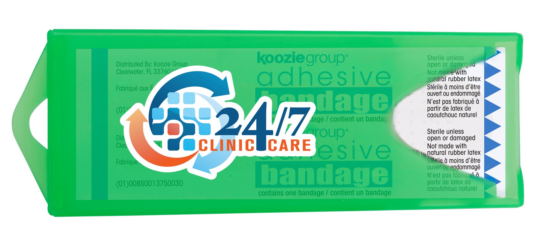Picture of Good Value™ Original Colored Bandage Dispenser with Clear Bandages