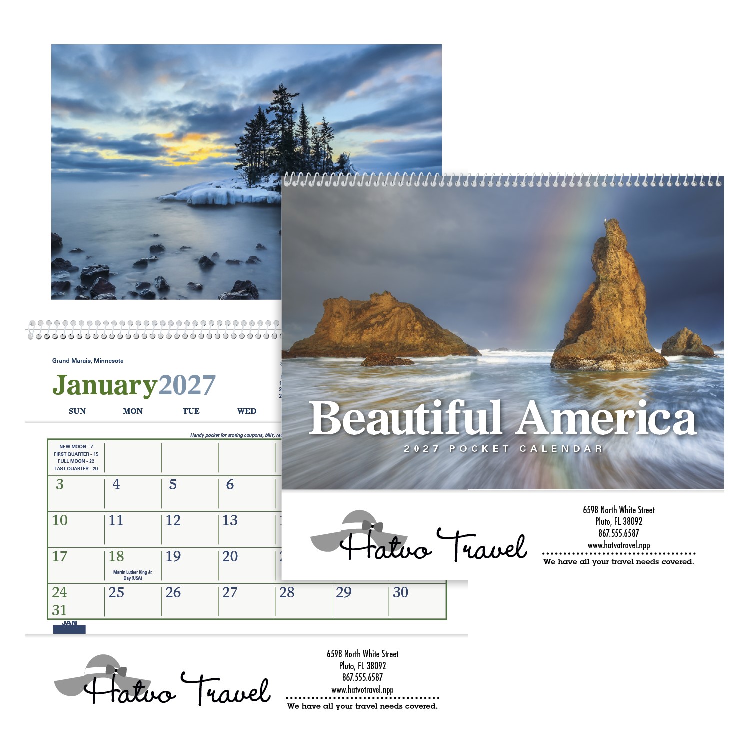 Picture of Triumph® Calendars Beautiful America Pocket Calendar