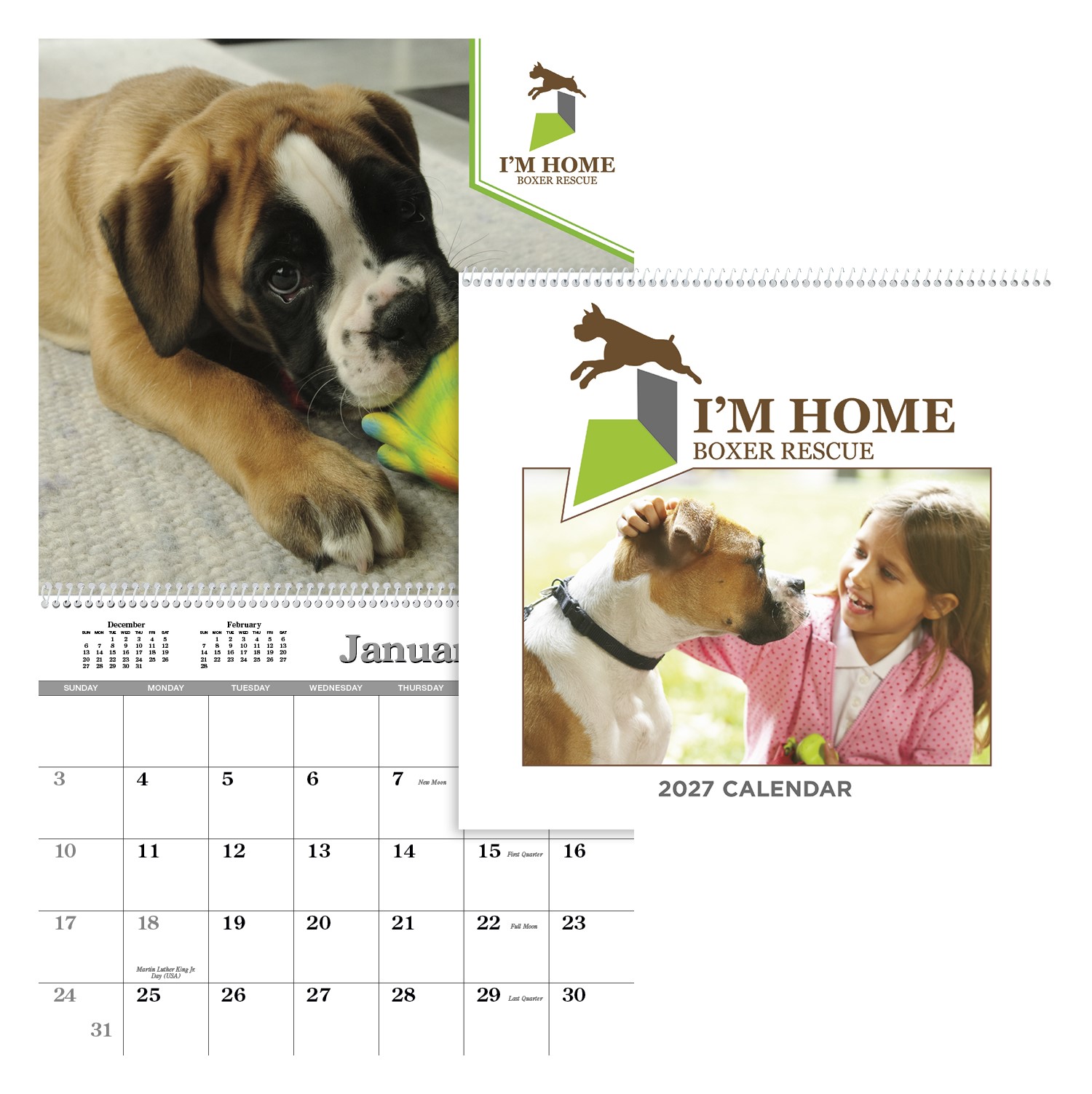 Picture of Triumph® Calendars Custom Single Image Appointment Calendar
