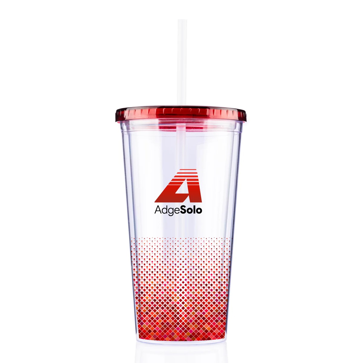 Picture of 20 oz Venti Slurpy Clear with Solid Lid Tumbler