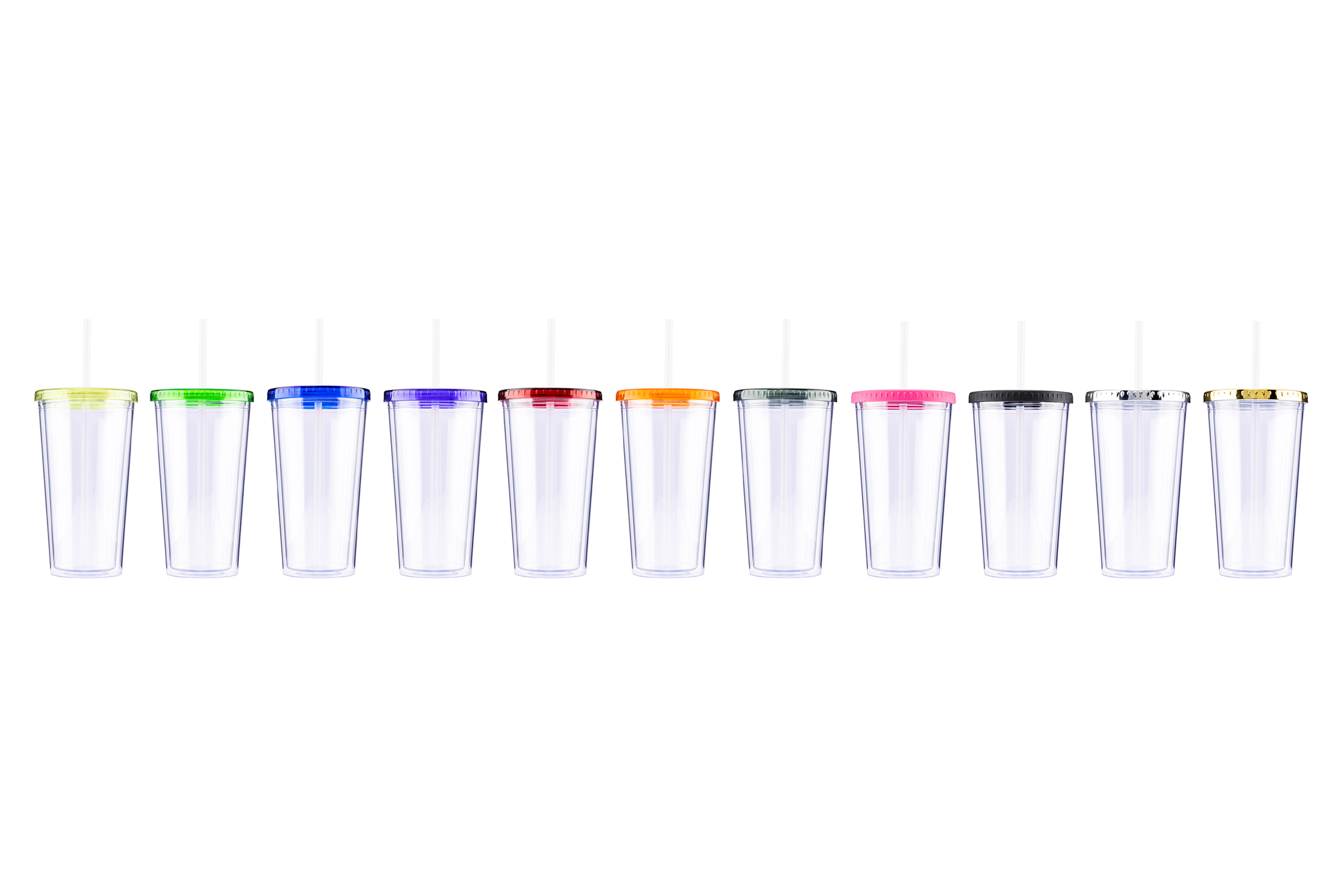 Picture of 20 oz Venti Slurpy Clear with Solid Lid Tumbler