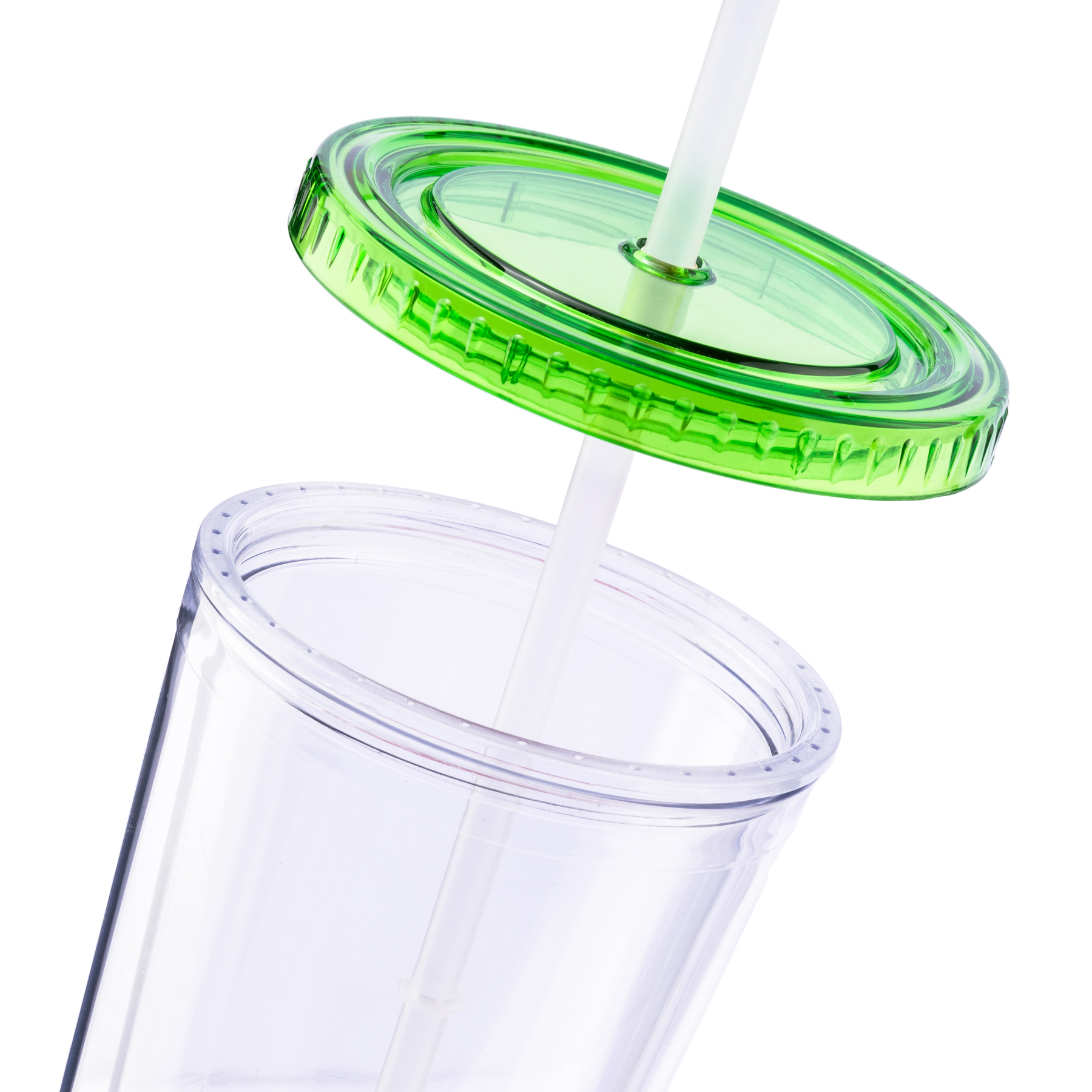 Picture of 20 oz Venti Slurpy Clear with Solid Lid Tumbler