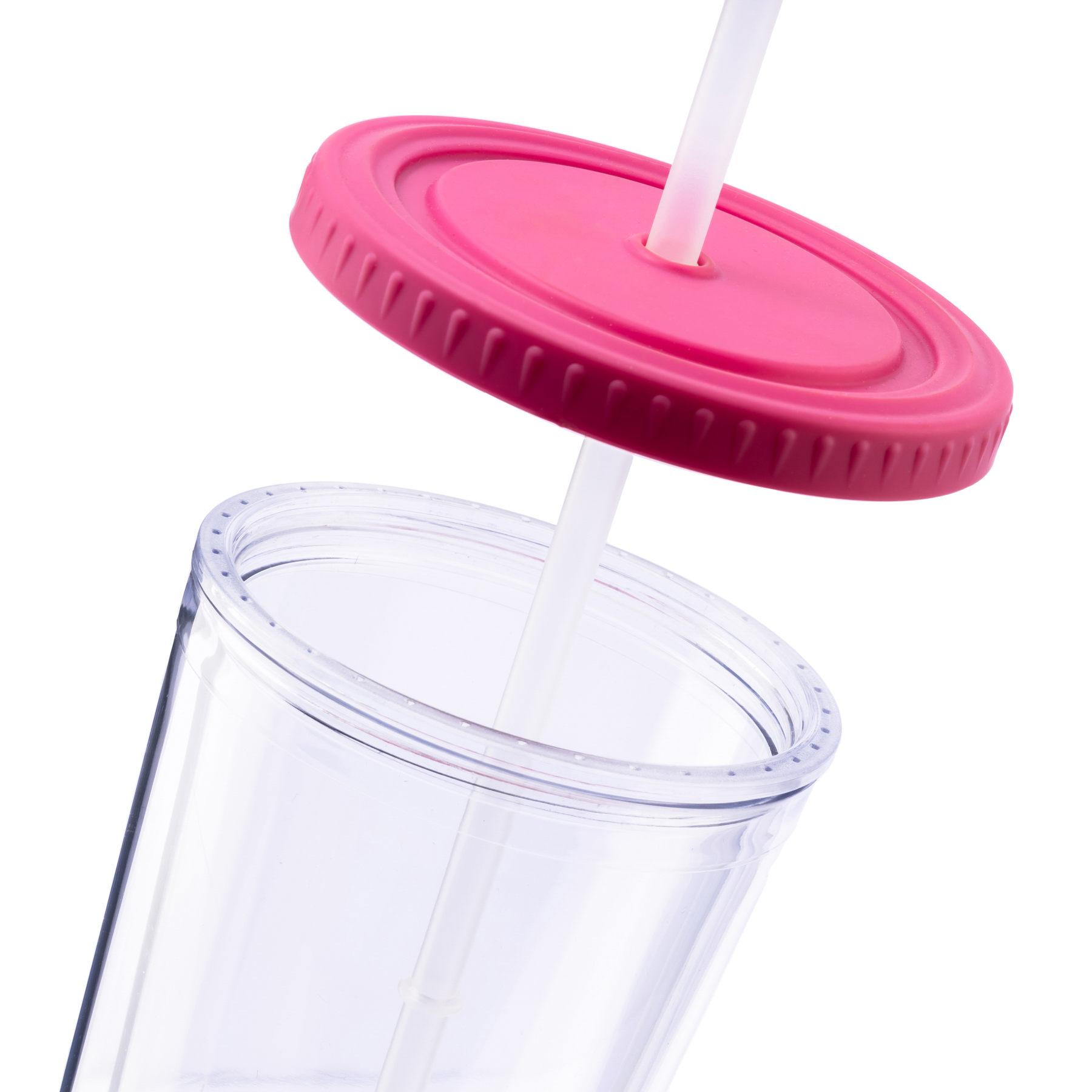 Picture of 20 oz Venti Slurpy Clear with Solid Lid Tumbler