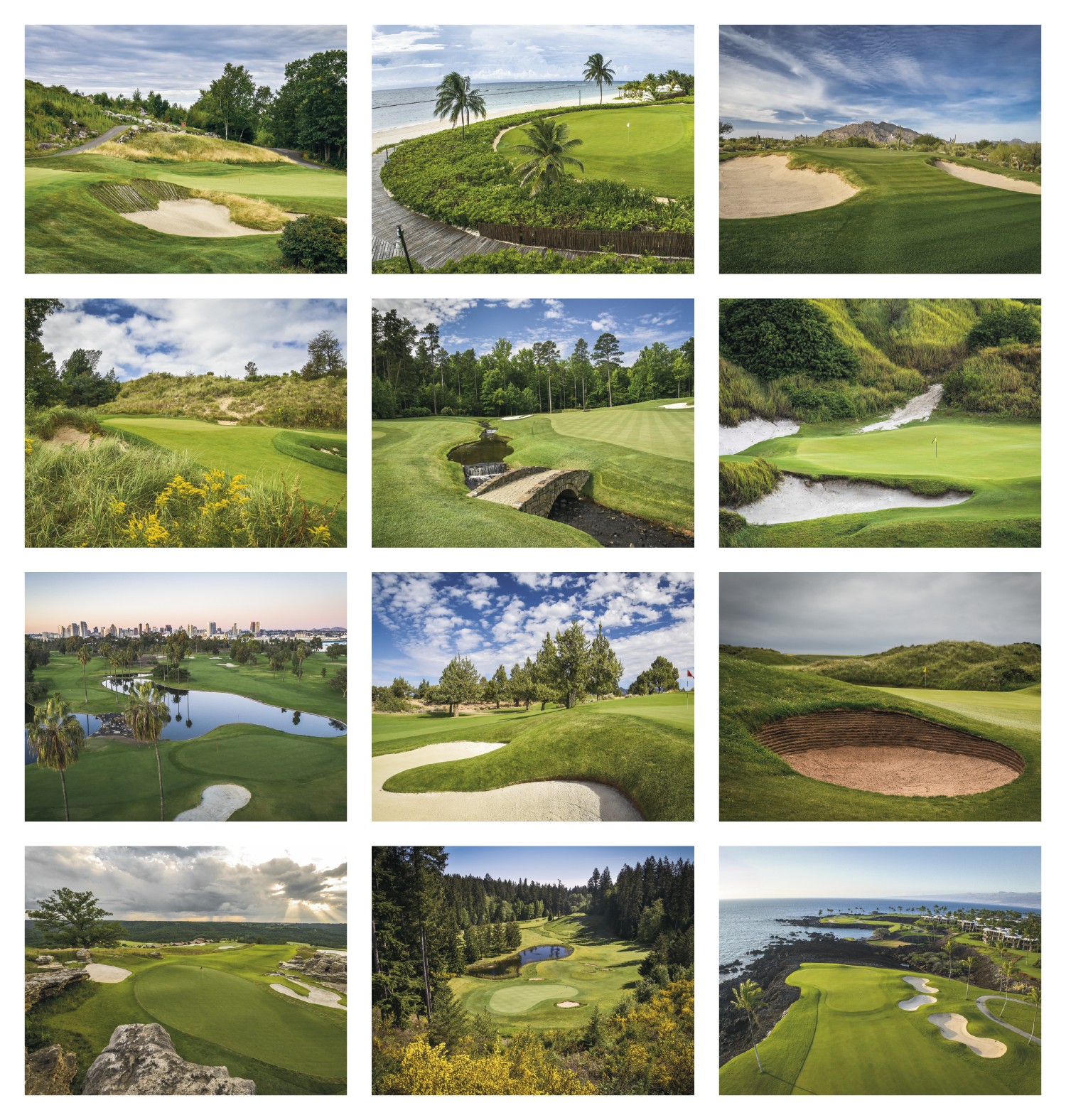 Picture of Good Value™ Fairways & Greens - Spiral Calendar
