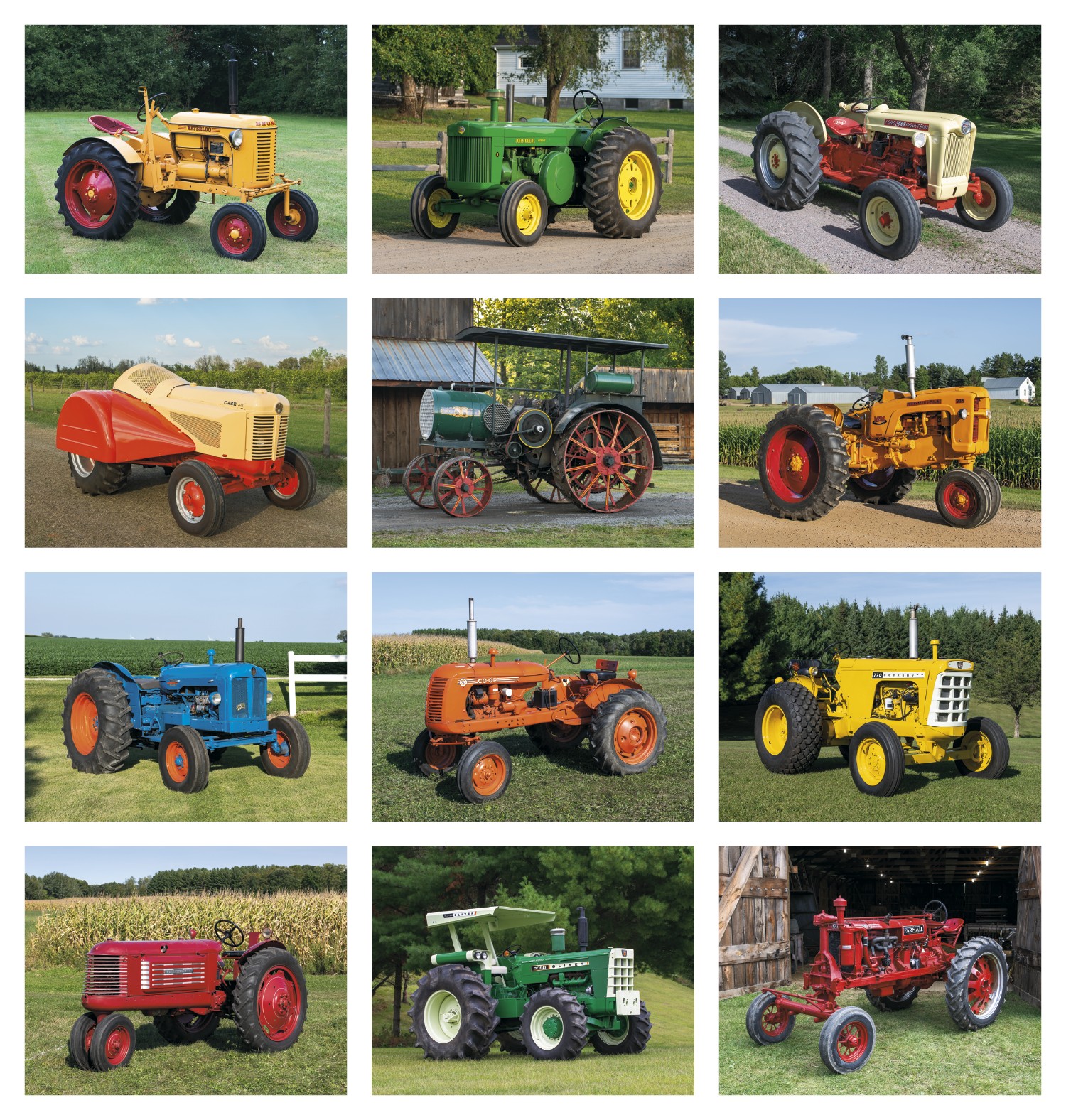 Picture of Good Value™ Classic Tractor - Spiral Calendar