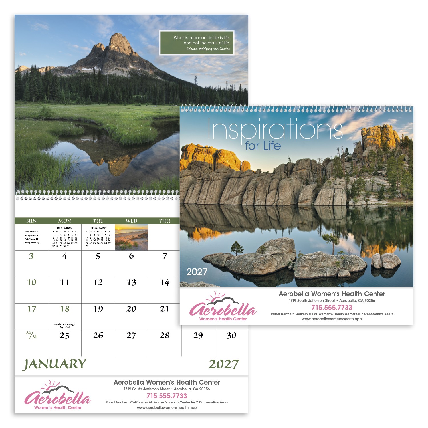 Picture of Good Value™ Inspirations for Life - Spiral Calendar