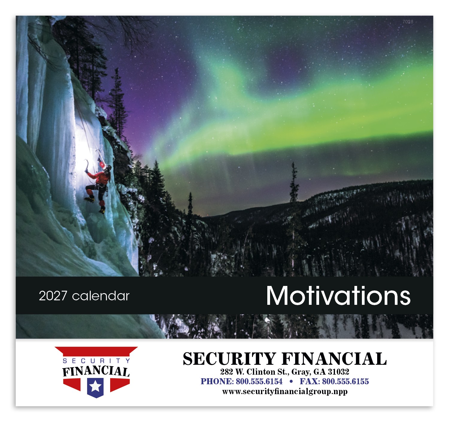 Picture of Good Value™ Motivations - Stapled Calendar