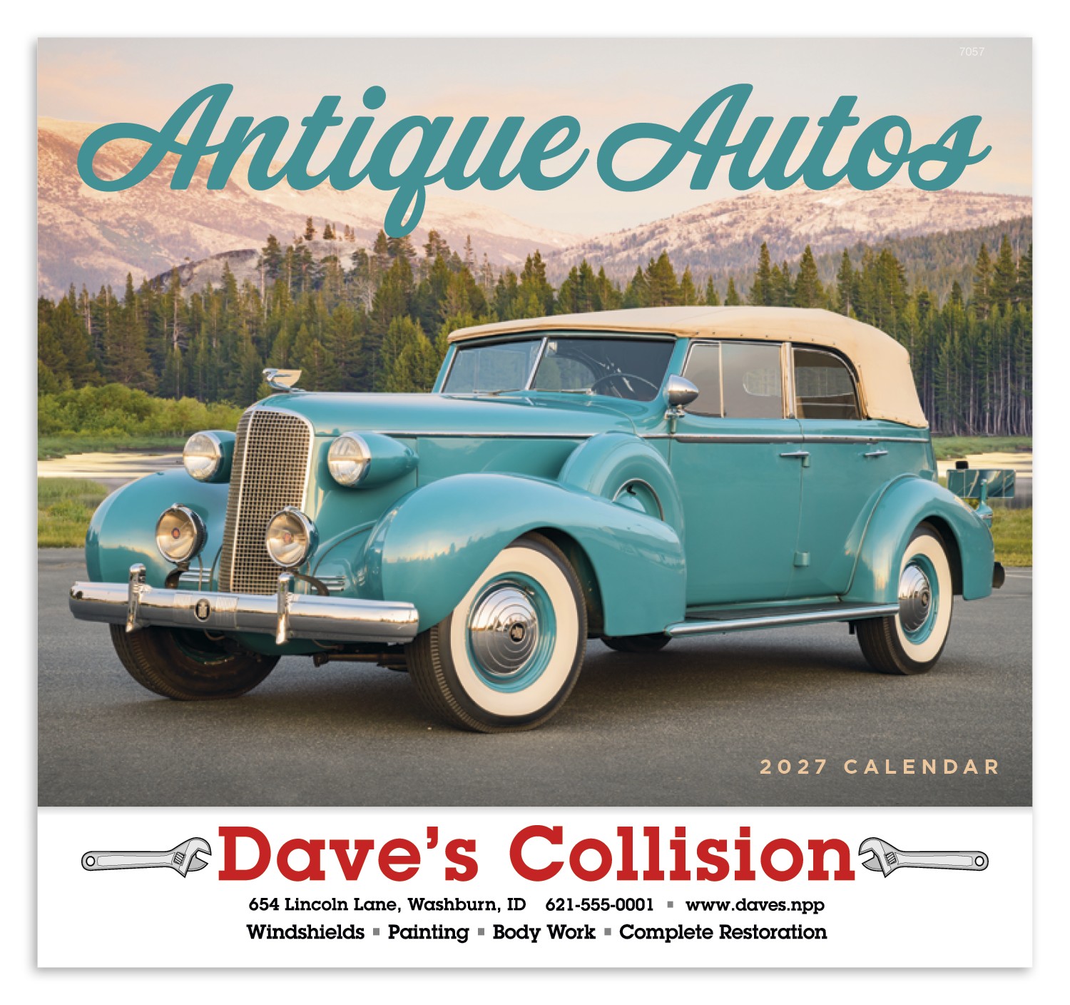 Picture of Good Value™ Antique Autos Calendar
