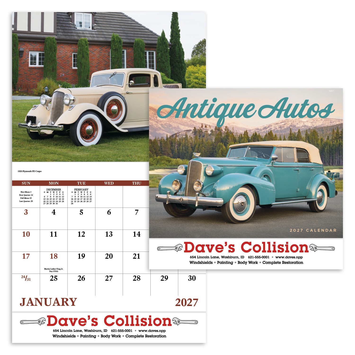 Picture of Good Value™ Antique Autos Calendar