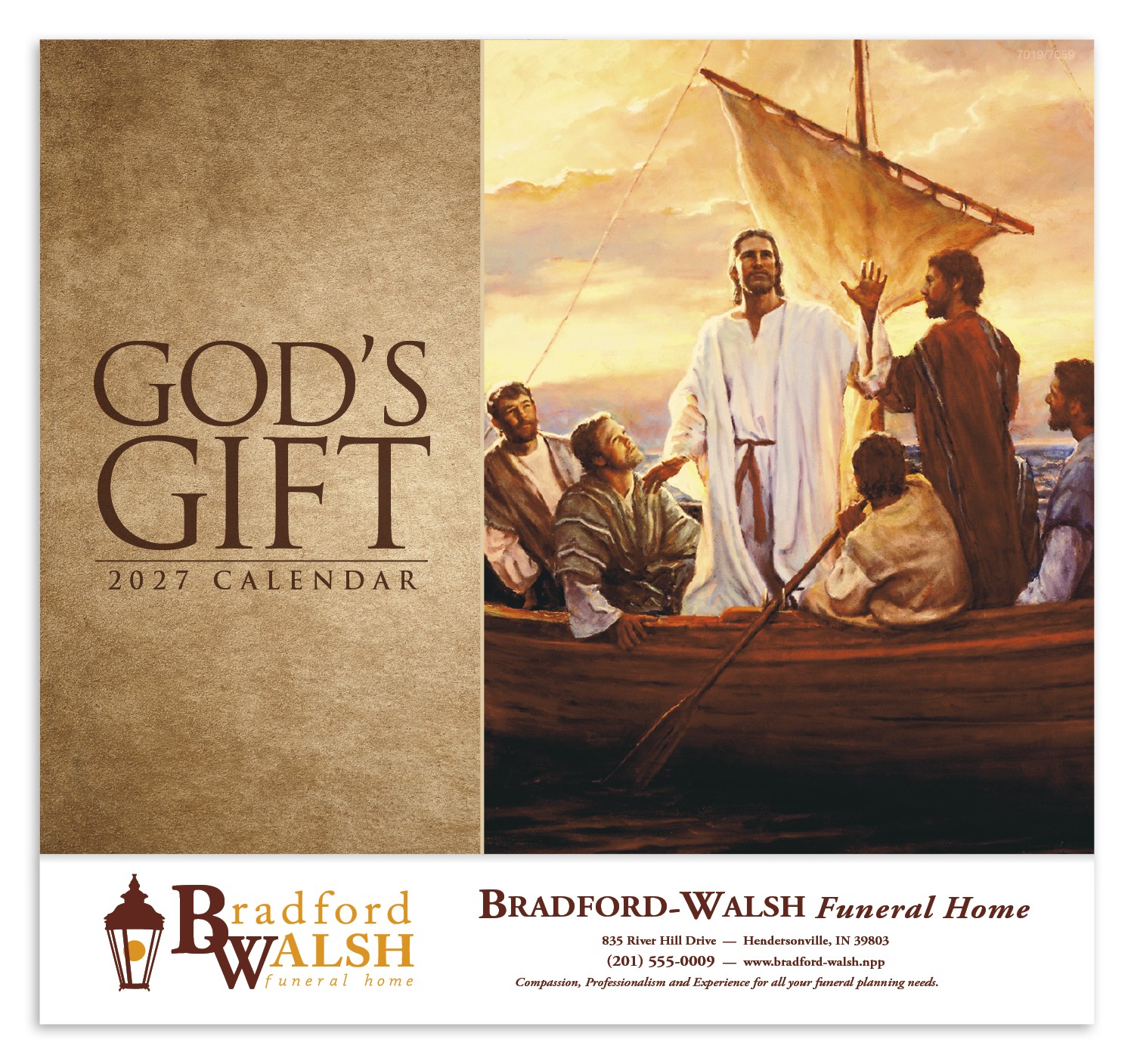 Picture of Good Value™ God's Gift - Stapled Calendar