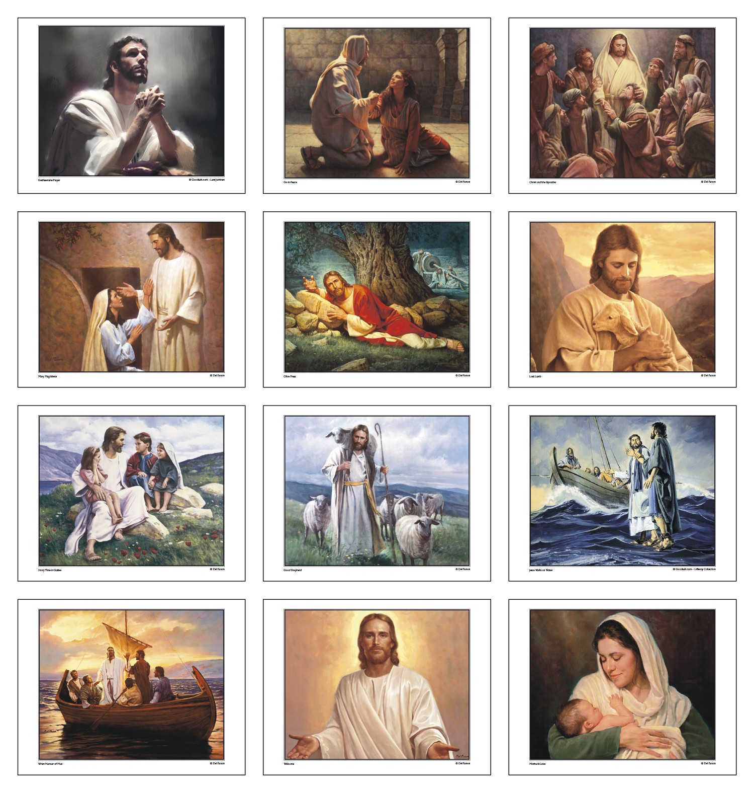 Picture of Good Value™ God's Gift - Stapled Calendar