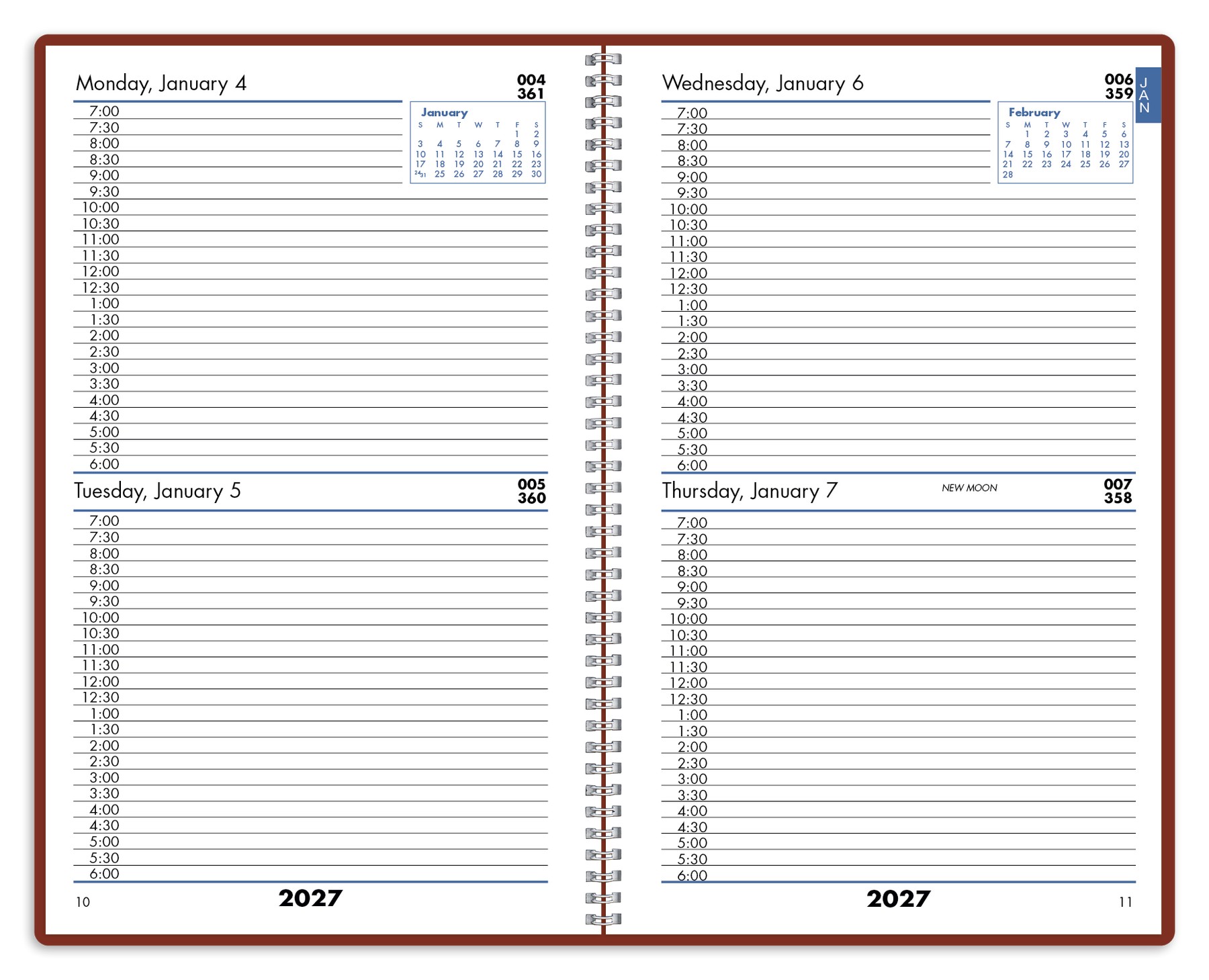 Picture of Triumph® Calendars Classic Time Manager