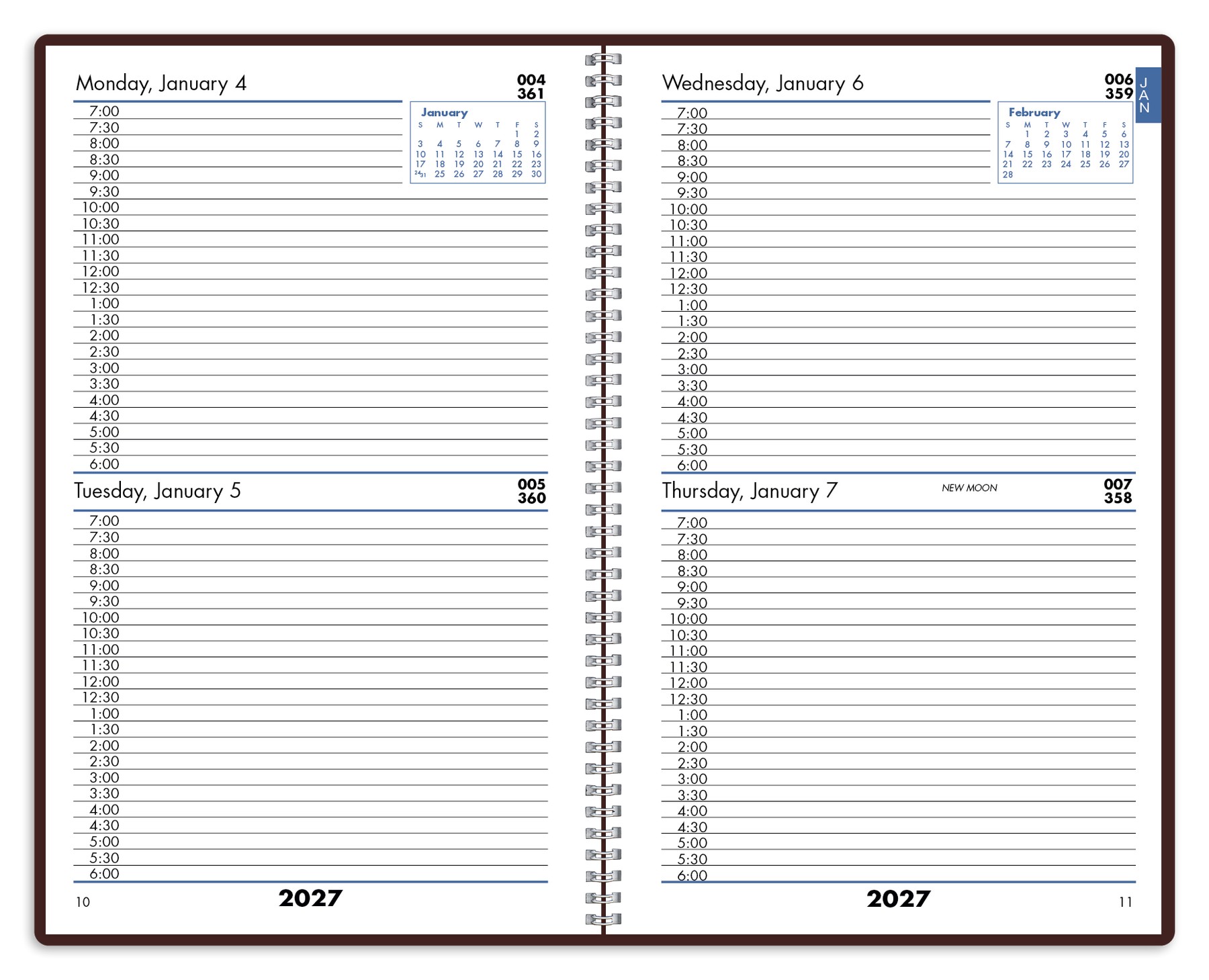 Picture of Triumph® Calendars Classic Time Manager