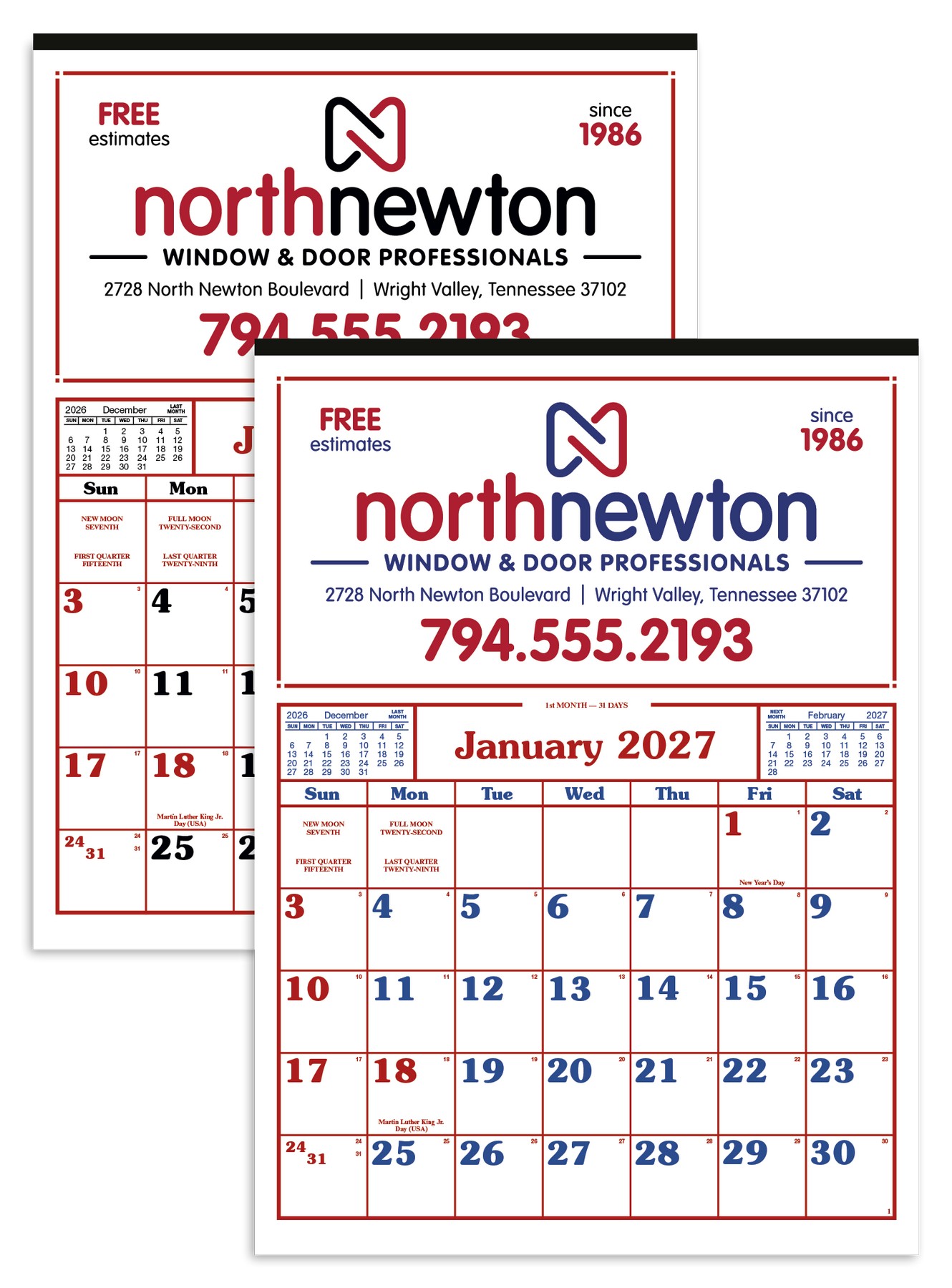 Picture of Skinner & Kennedy® Commercial 12-Sheet Calendar