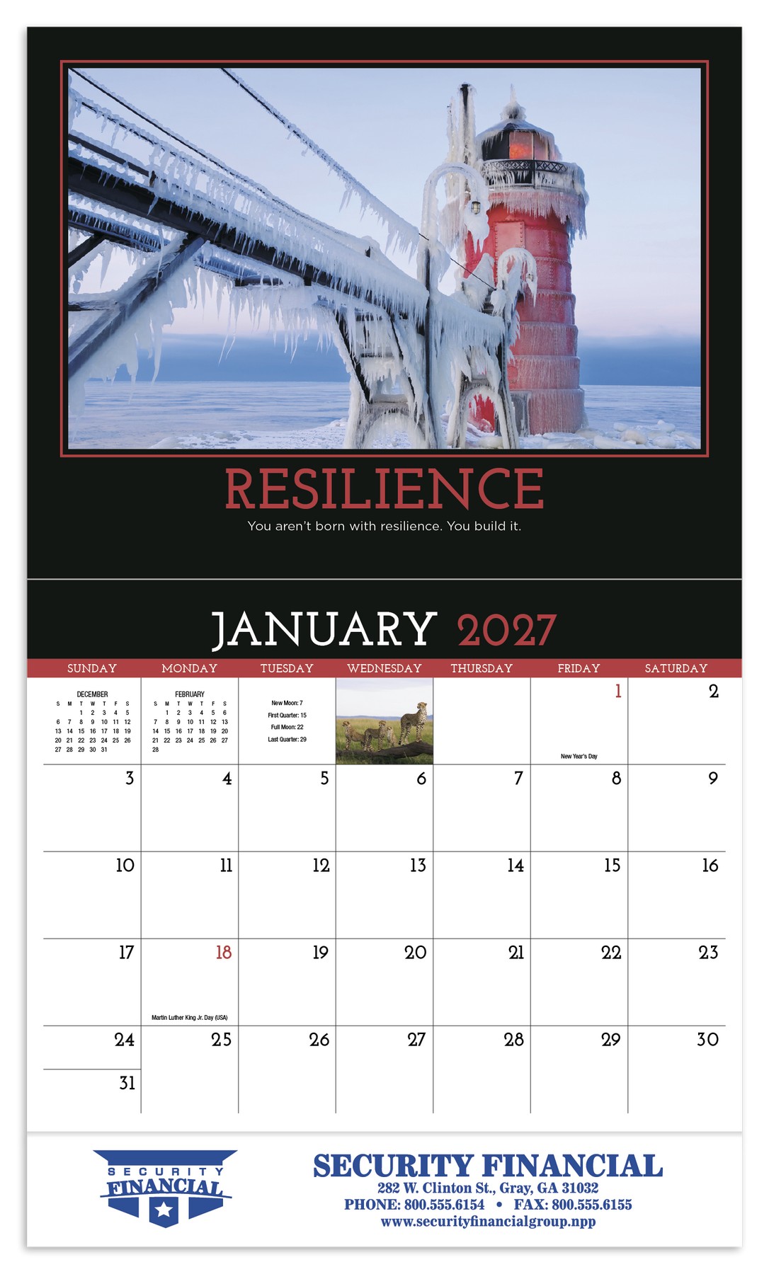 Picture of HotLine® Products Motivation Appointment Calendar (Motivational Quotes) - Stapled