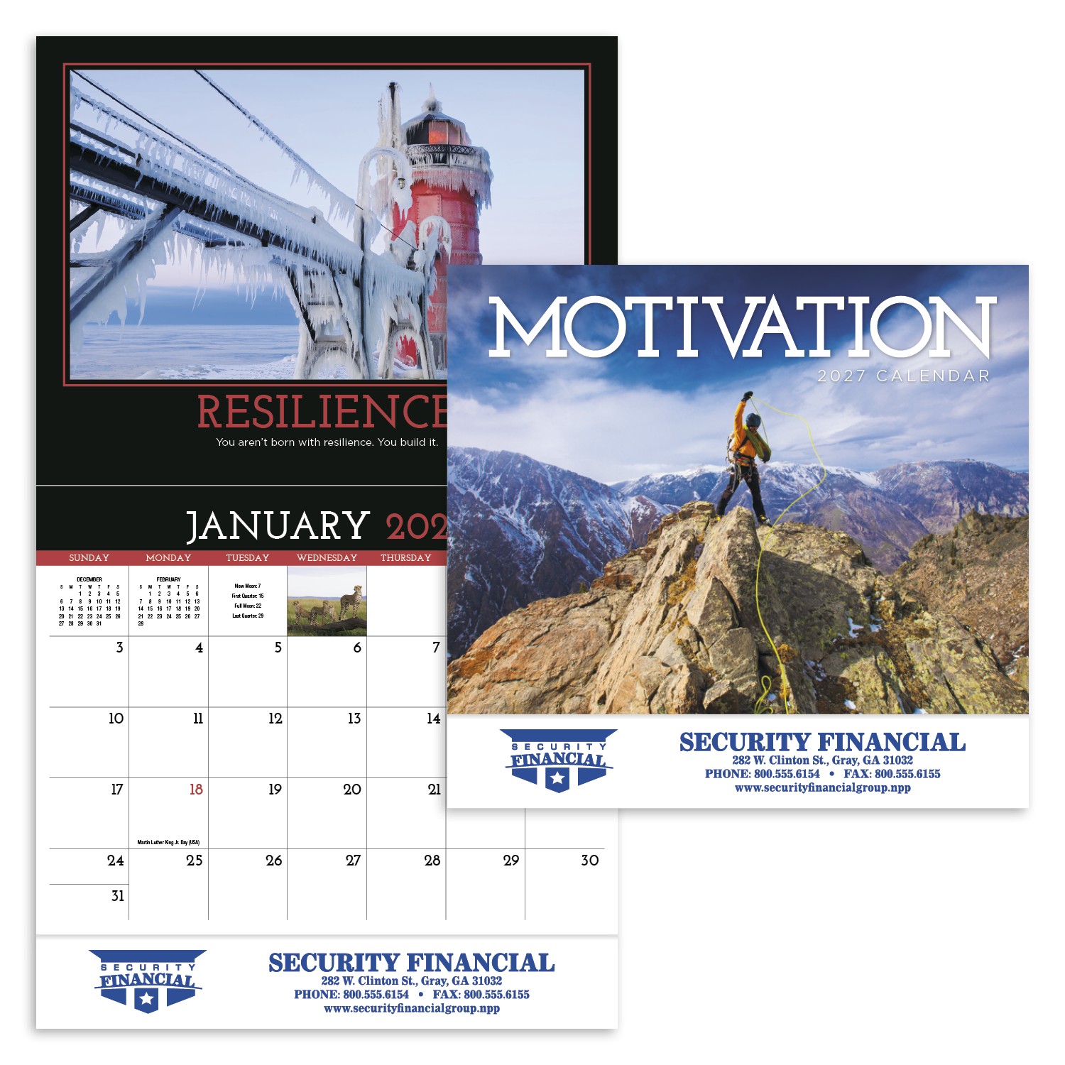 Picture of HotLine® Products Motivation Appointment Calendar (Motivational Quotes) - Stapled
