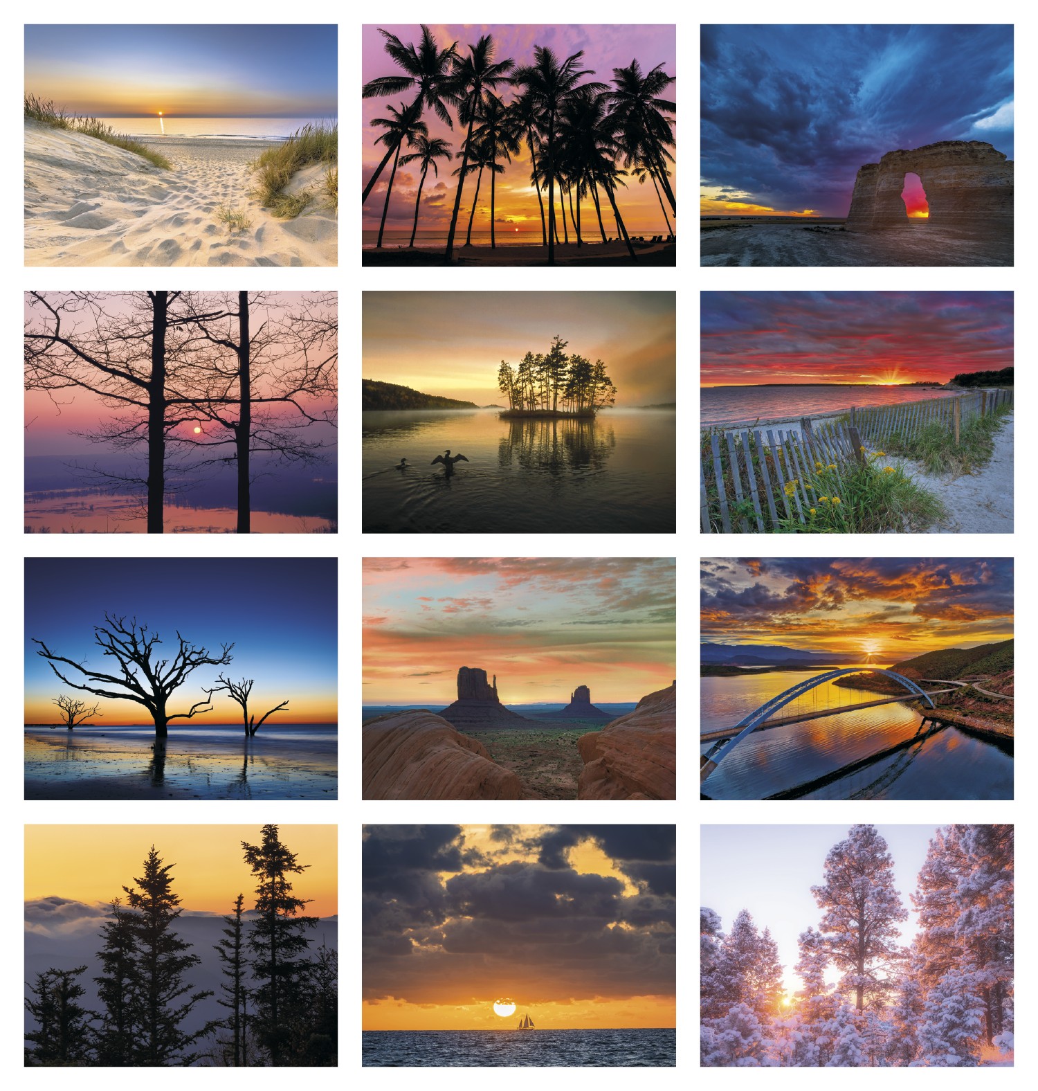 Picture of HotLine® Products Dawn to Dusk Appointment Calendar - Stapled