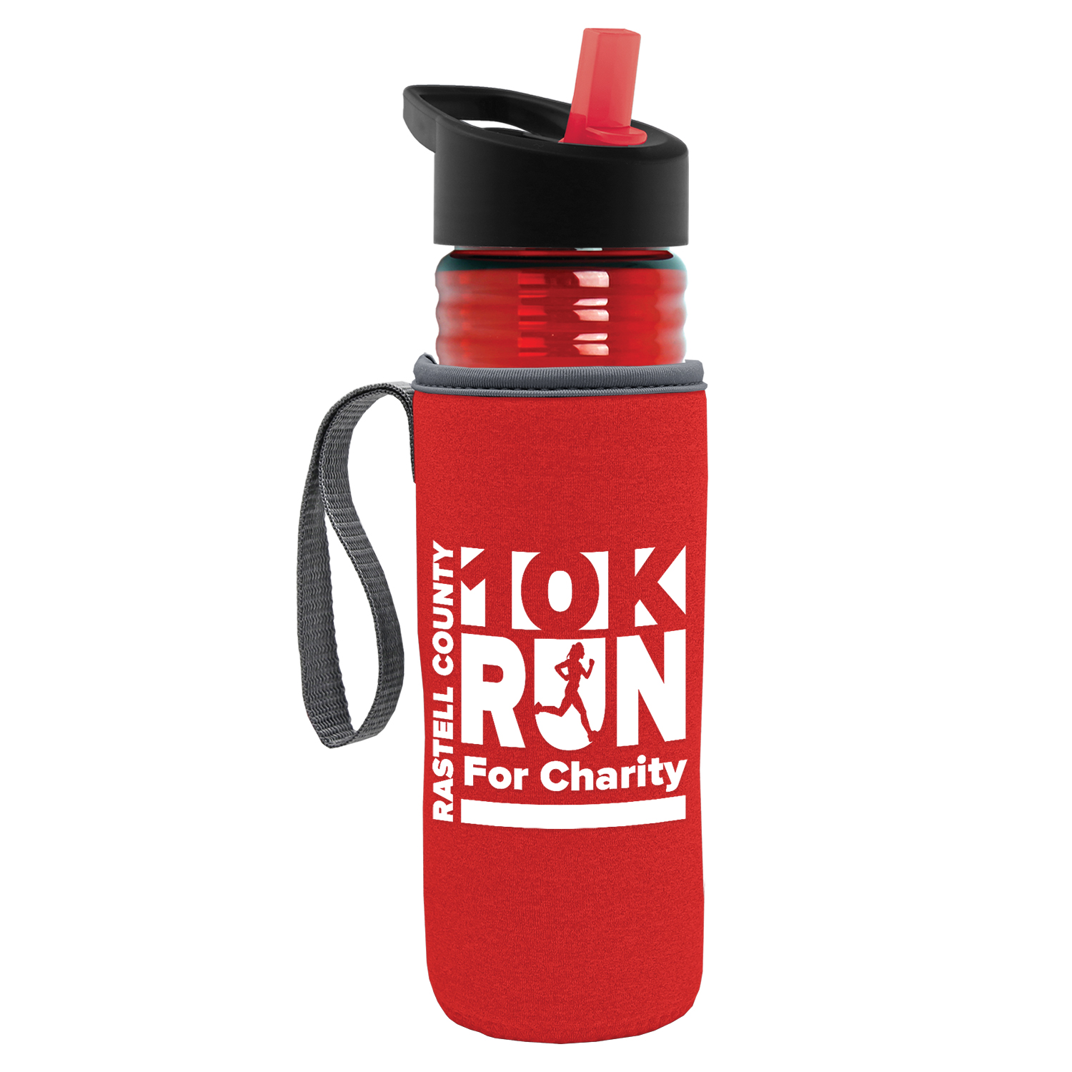 Picture of The Lifeguard - 24 Oz. Pete Bottle With Flip Straw Lid