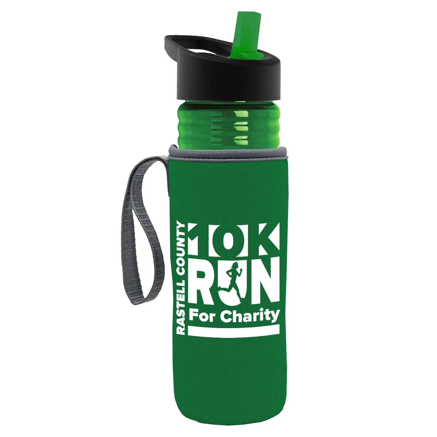 Picture of The Lifeguard - 24 Oz. Pete Bottle With Flip Straw Lid