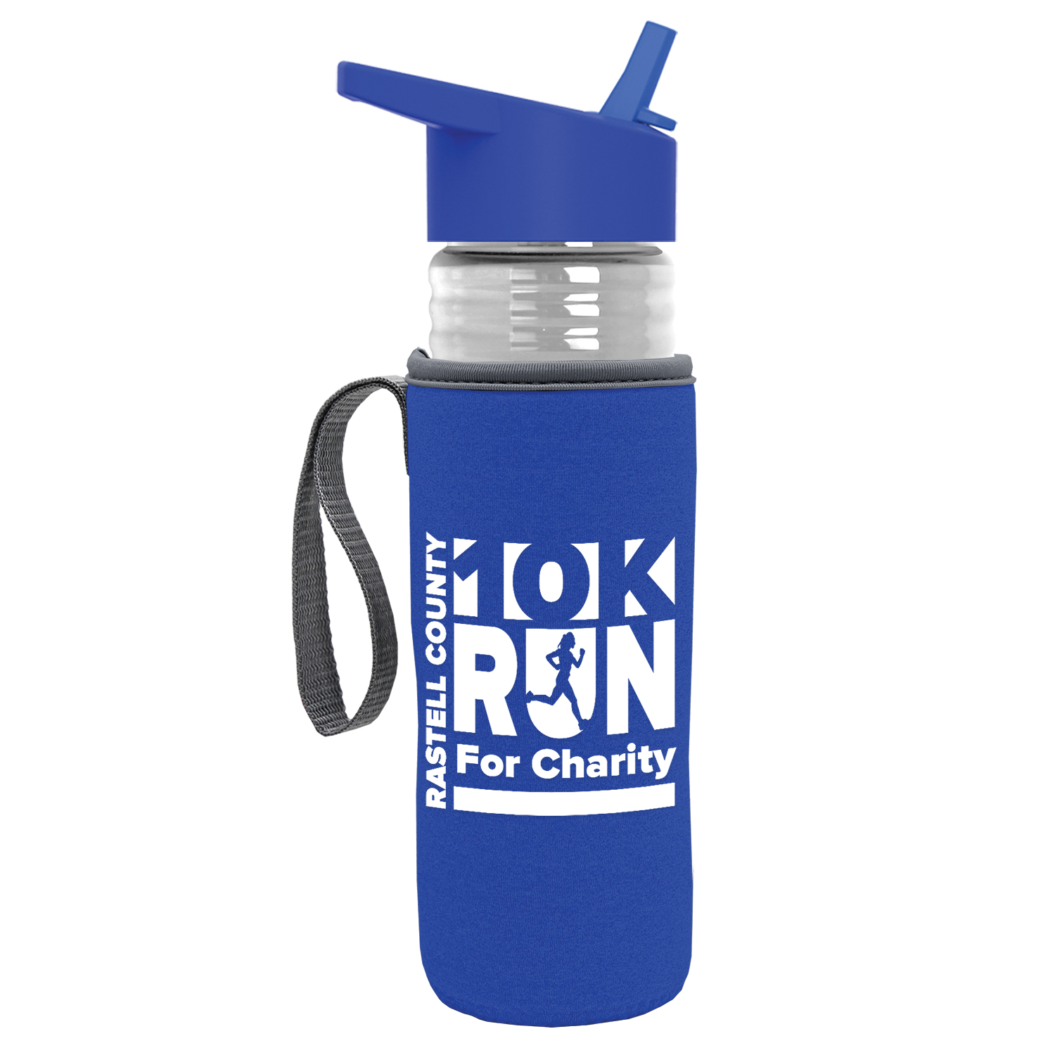 Picture of The Lifeguard - 24 Oz. Pete Bottle With Flip Straw Lid