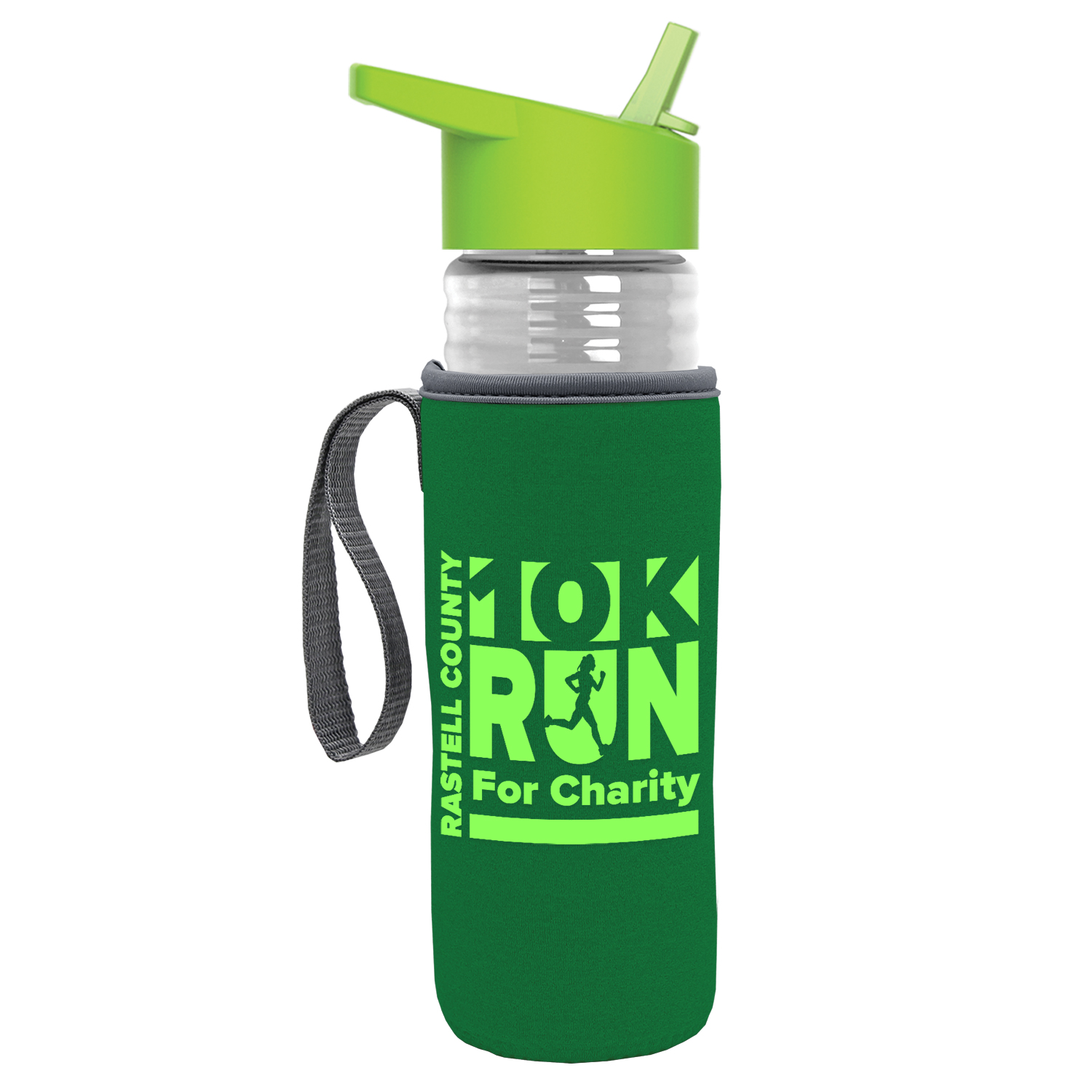 Picture of The Lifeguard - 24 Oz. Pete Bottle With Flip Straw Lid
