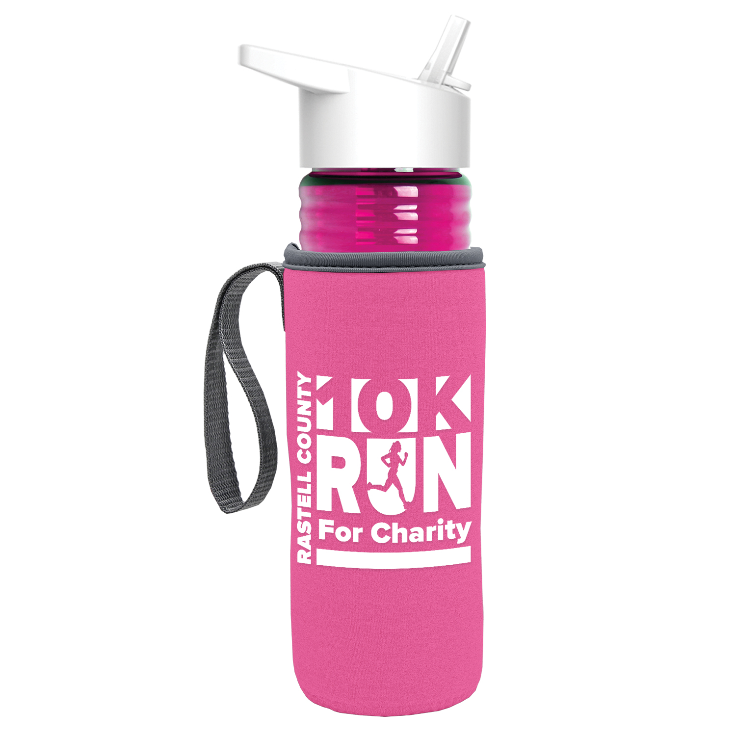 Picture of The Lifeguard - 24 Oz. Pete Bottle With Flip Straw Lid
