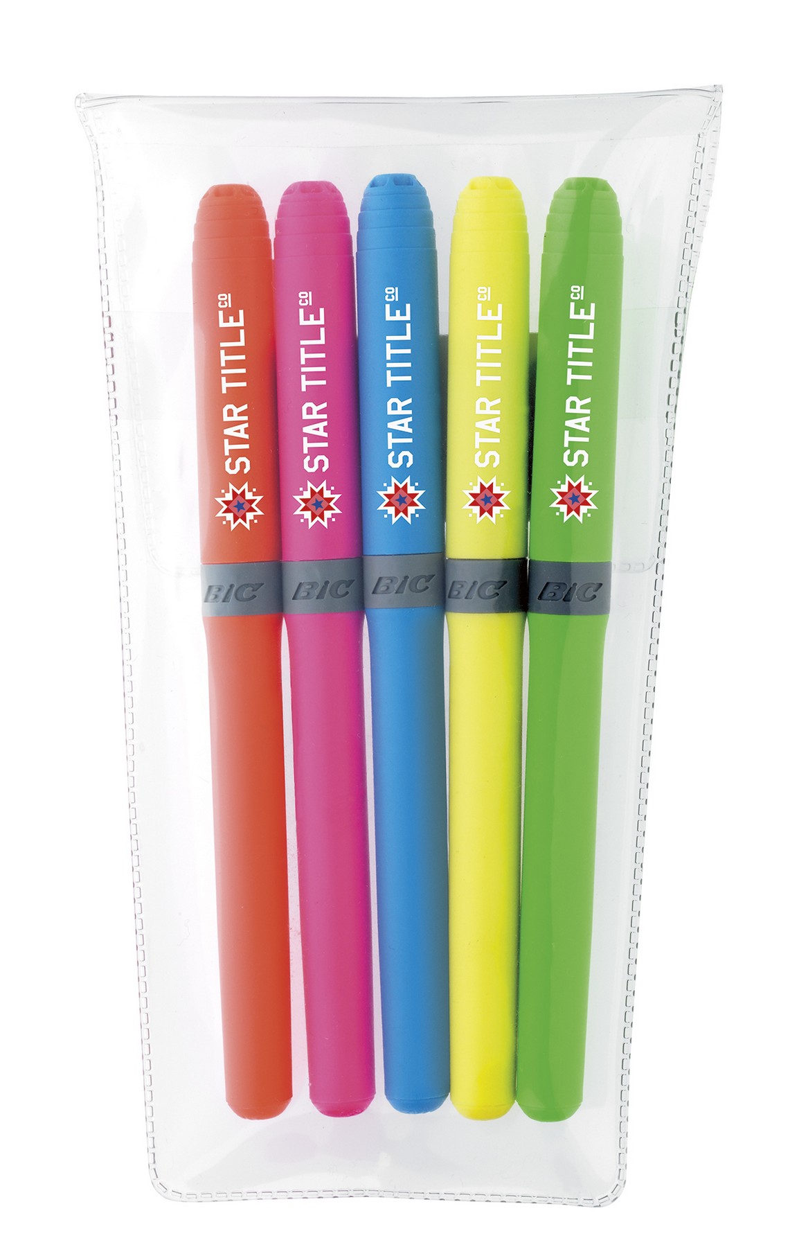 Picture of BIC® Brite Liner Grip™ 5-Pack
