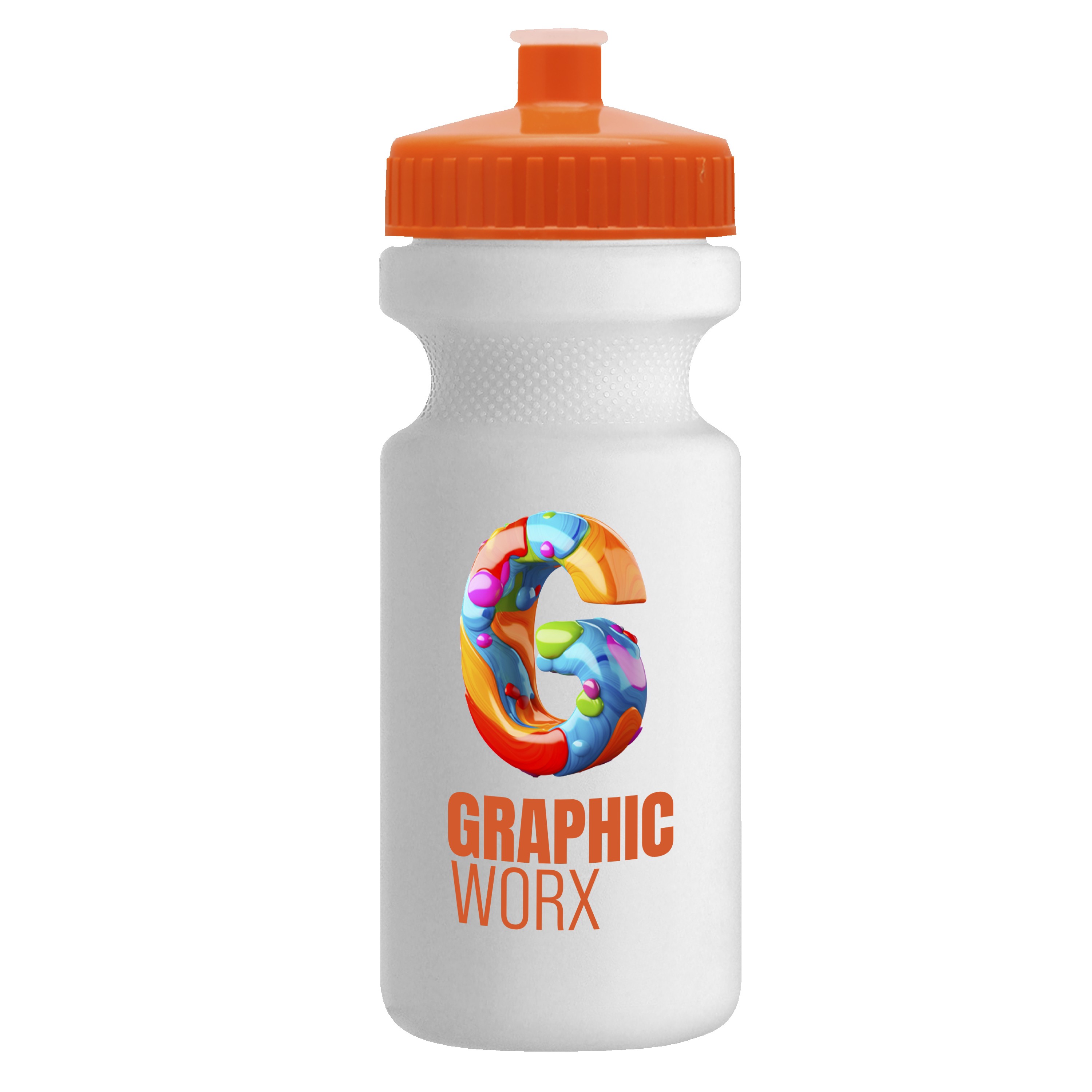 Picture of Garyline® Cyclist Recycled Bike Bottle with Push-Pull Lid - 22 oz.
