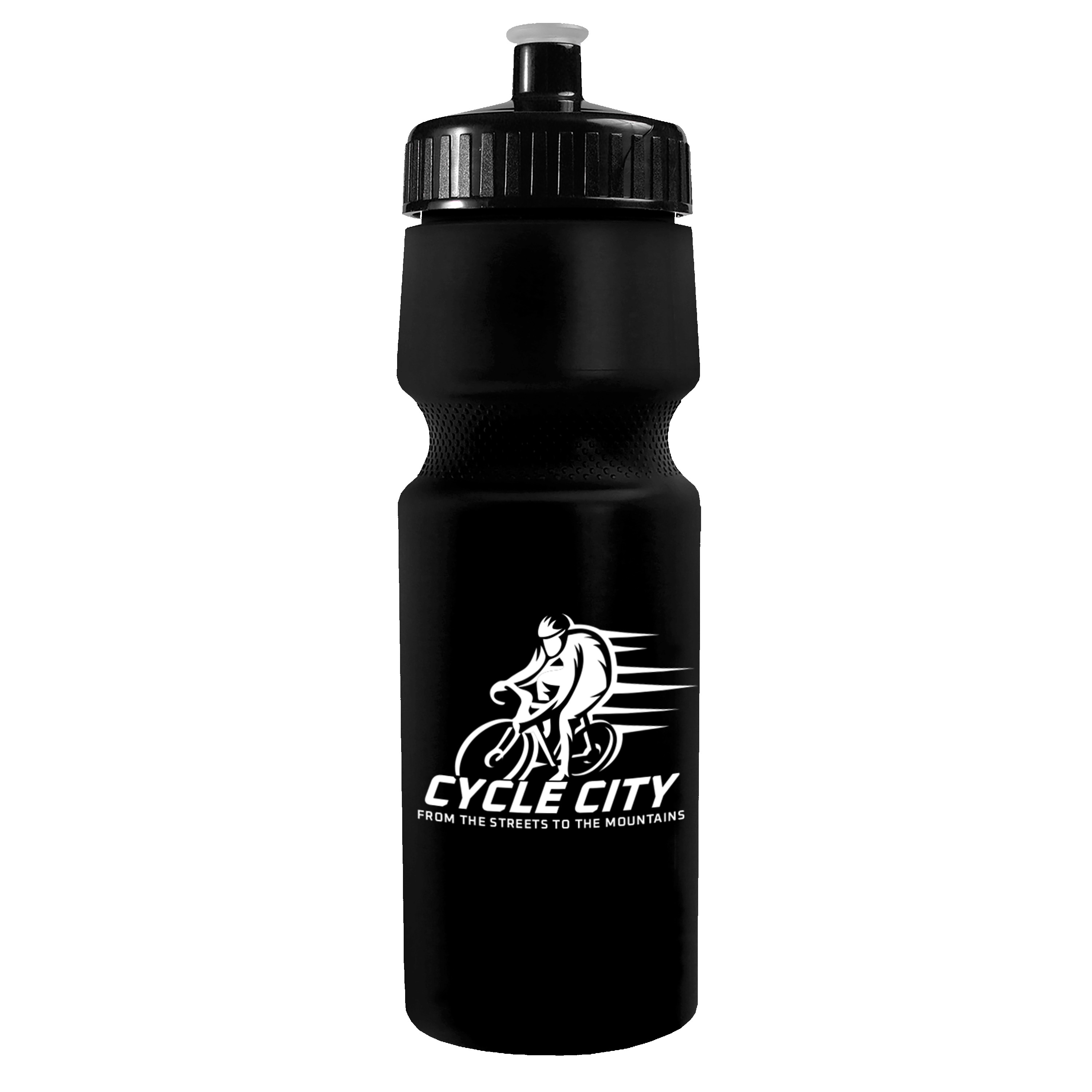 Picture of Garyline® Tour Recycled Bike Bottle with Push-Pull Lid - 24 oz