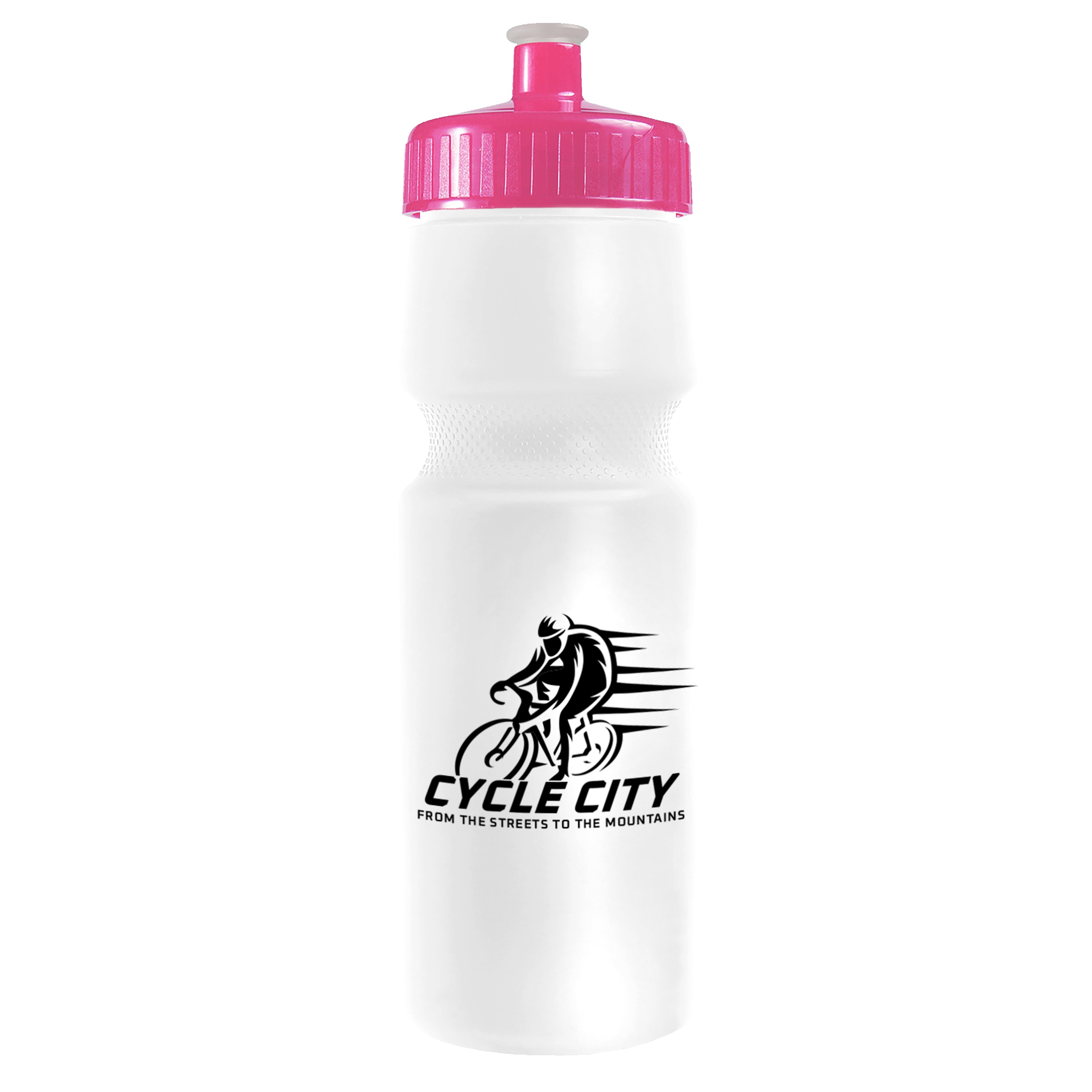 Picture of Garyline® Tour Recycled Bike Bottle with Push-Pull Lid - 24 oz