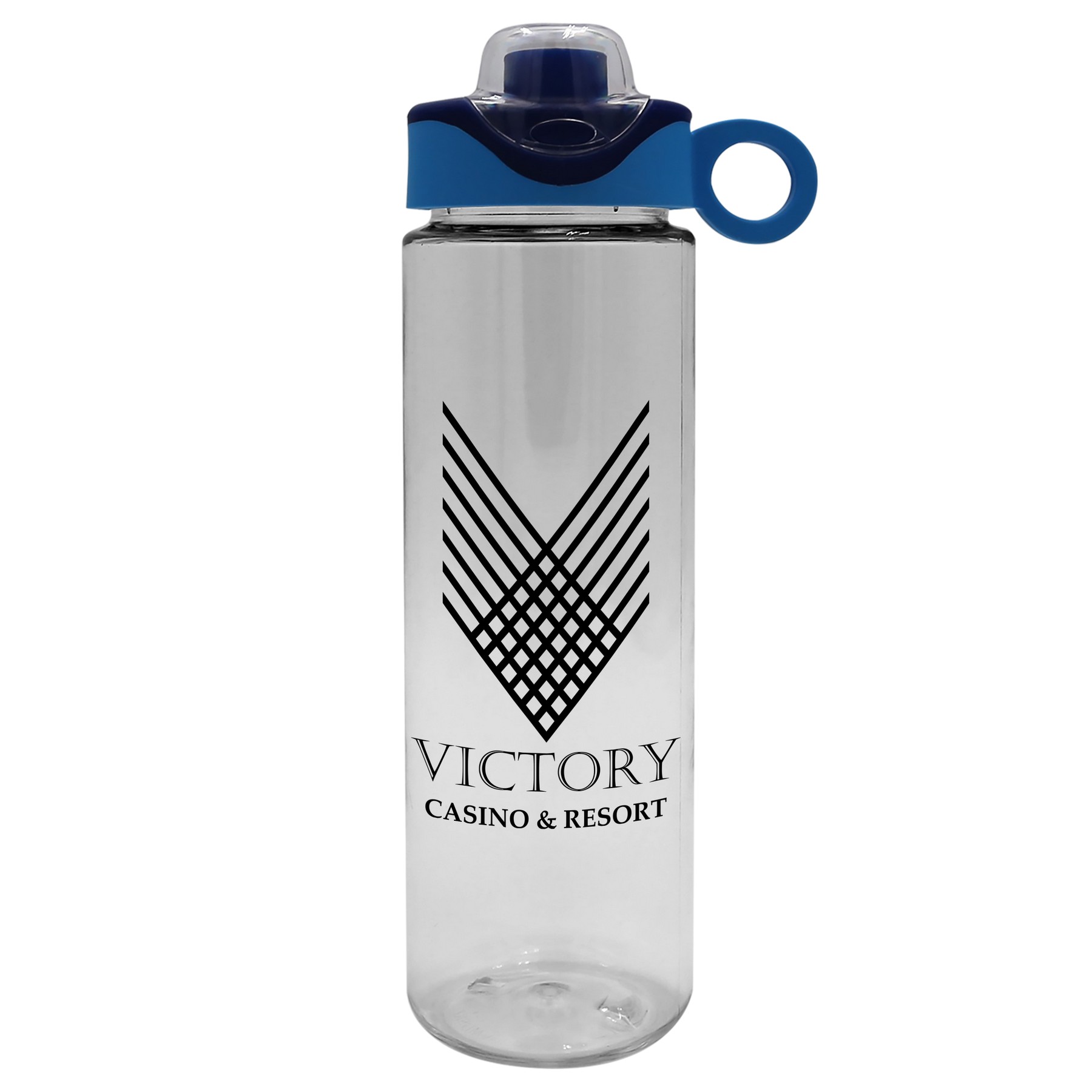 Picture of Garyline® Freedom Tritan® Renew Bottle with Two-Tone Drink-Thru Lid with Silicone Loop - 28 oz.
