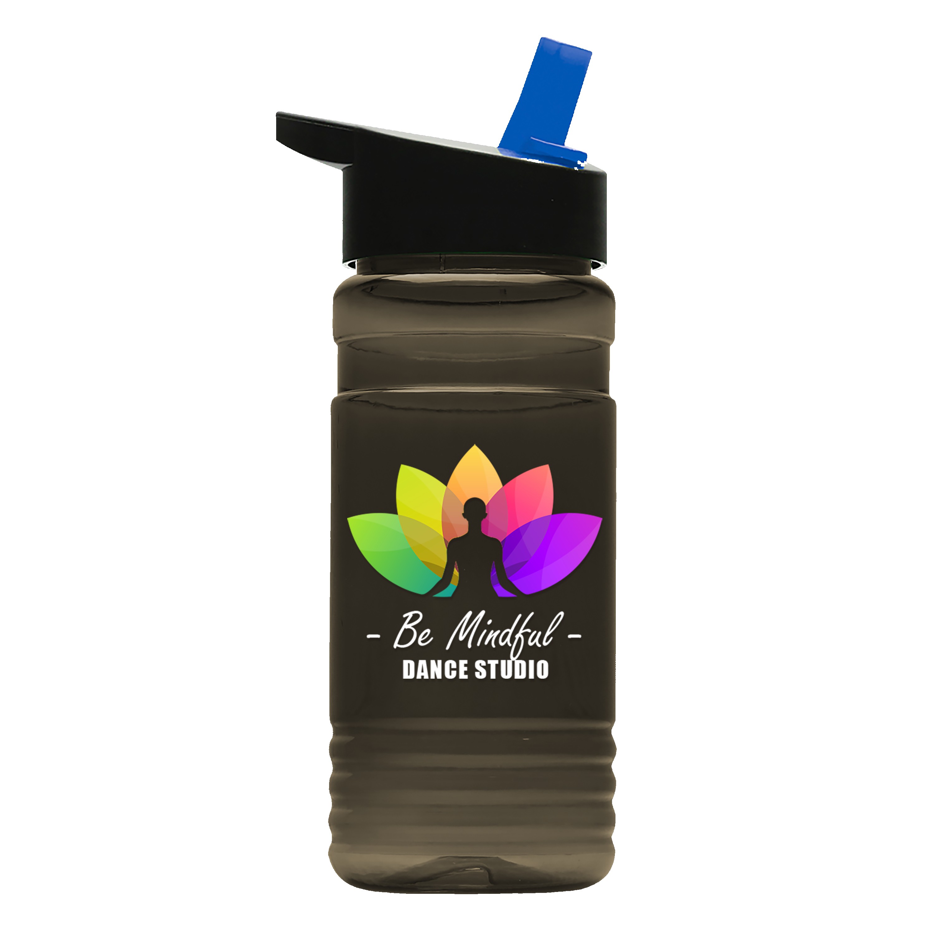 Picture of Garyline® RPET Bottle with Flip-Straw Lid - 20 oz.