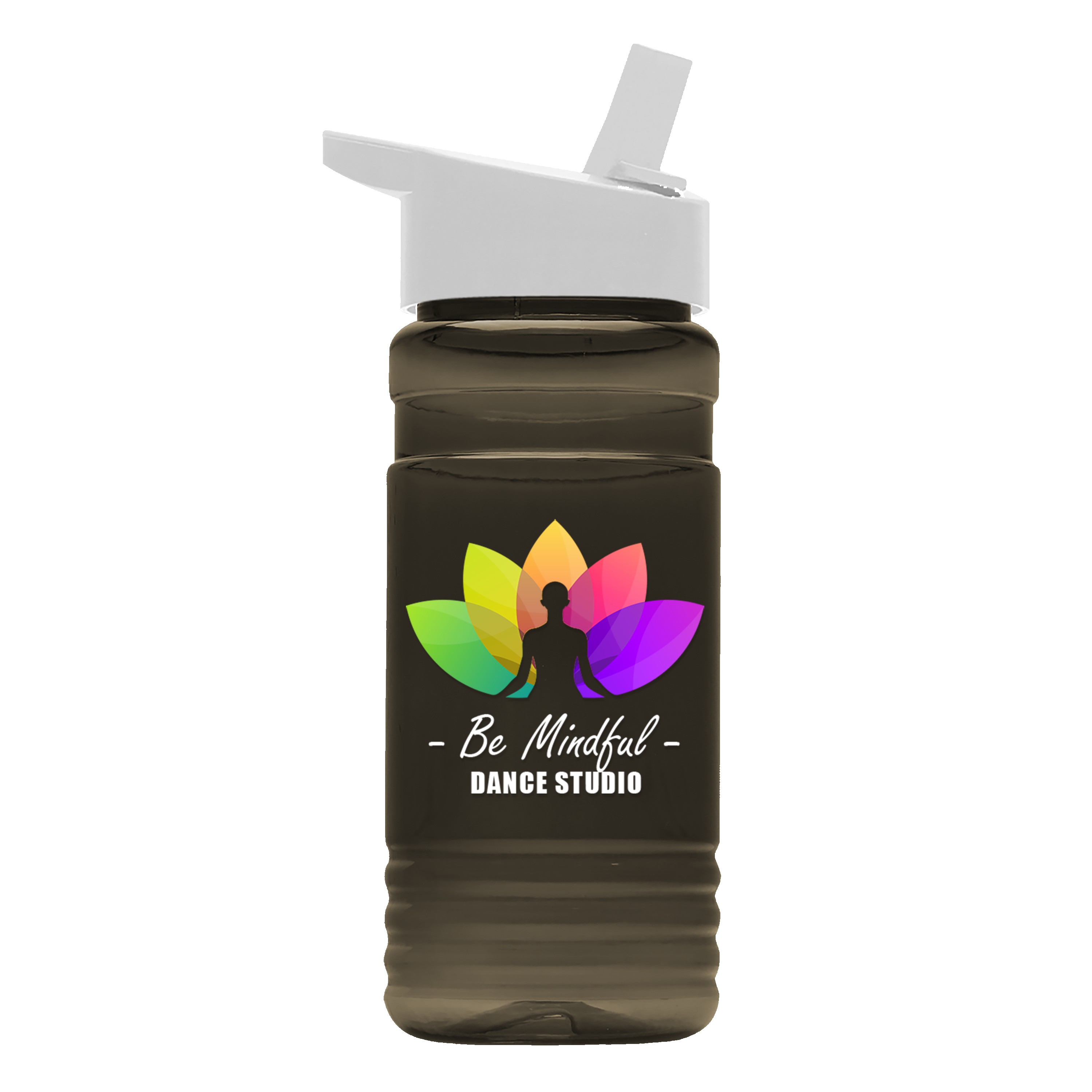 Picture of Garyline® RPET Bottle with Flip-Straw Lid - 20 oz.