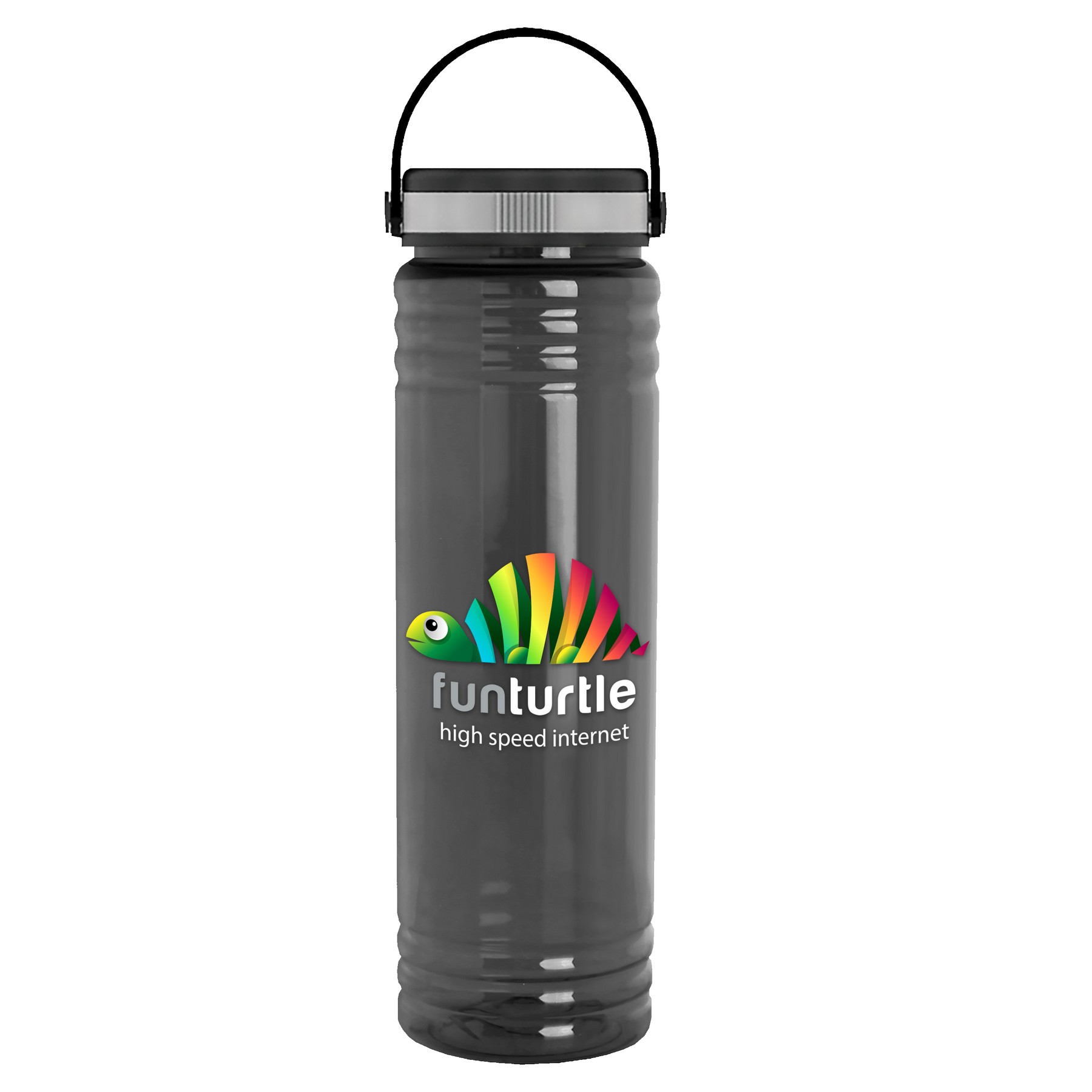 Picture of Garyline® Slim Fit RPET Bottle with Grip Lid - 24 oz.