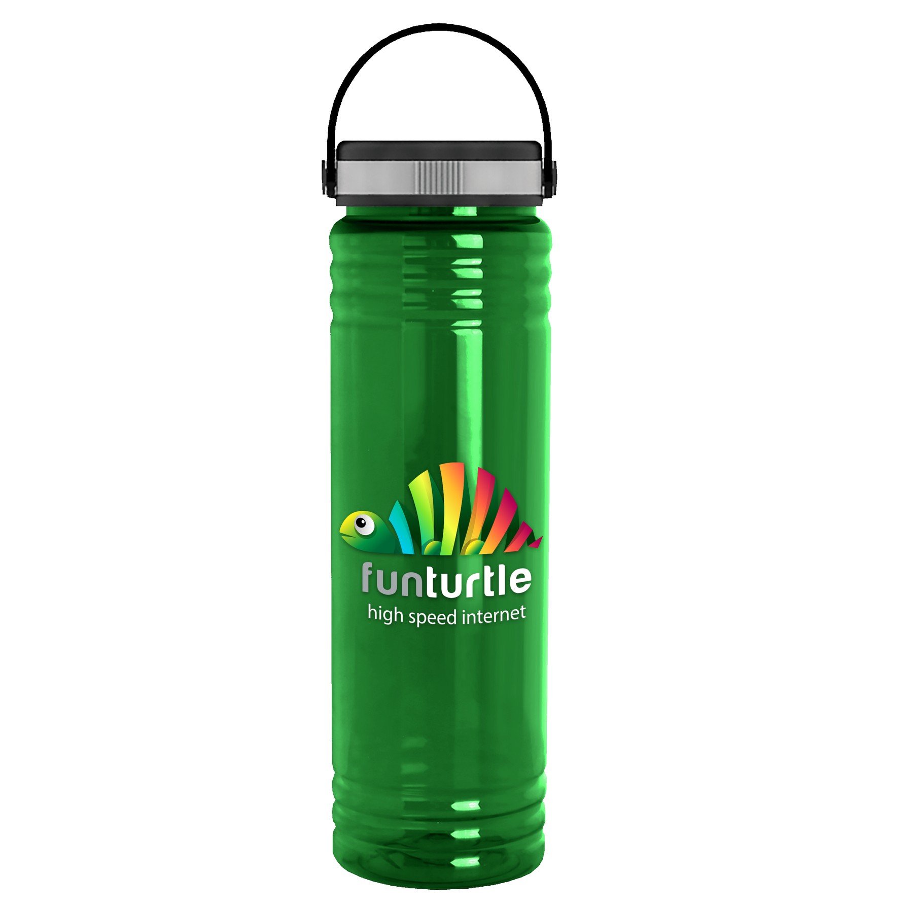 Picture of Garyline® Slim Fit RPET Bottle with Grip Lid - 24 oz.