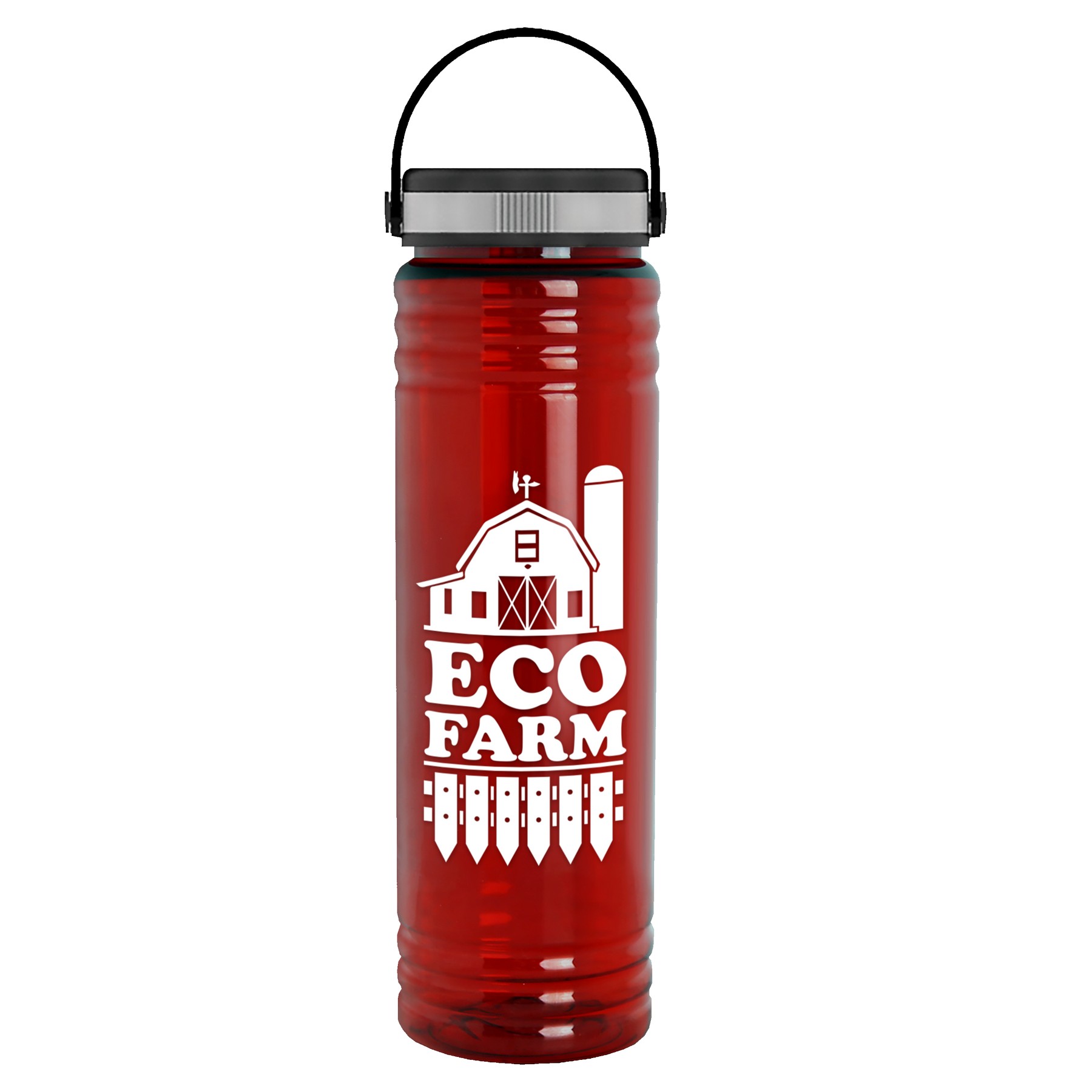 Picture of Garyline® Slim Fit RPET Bottle with Grip Lid - 24 oz.