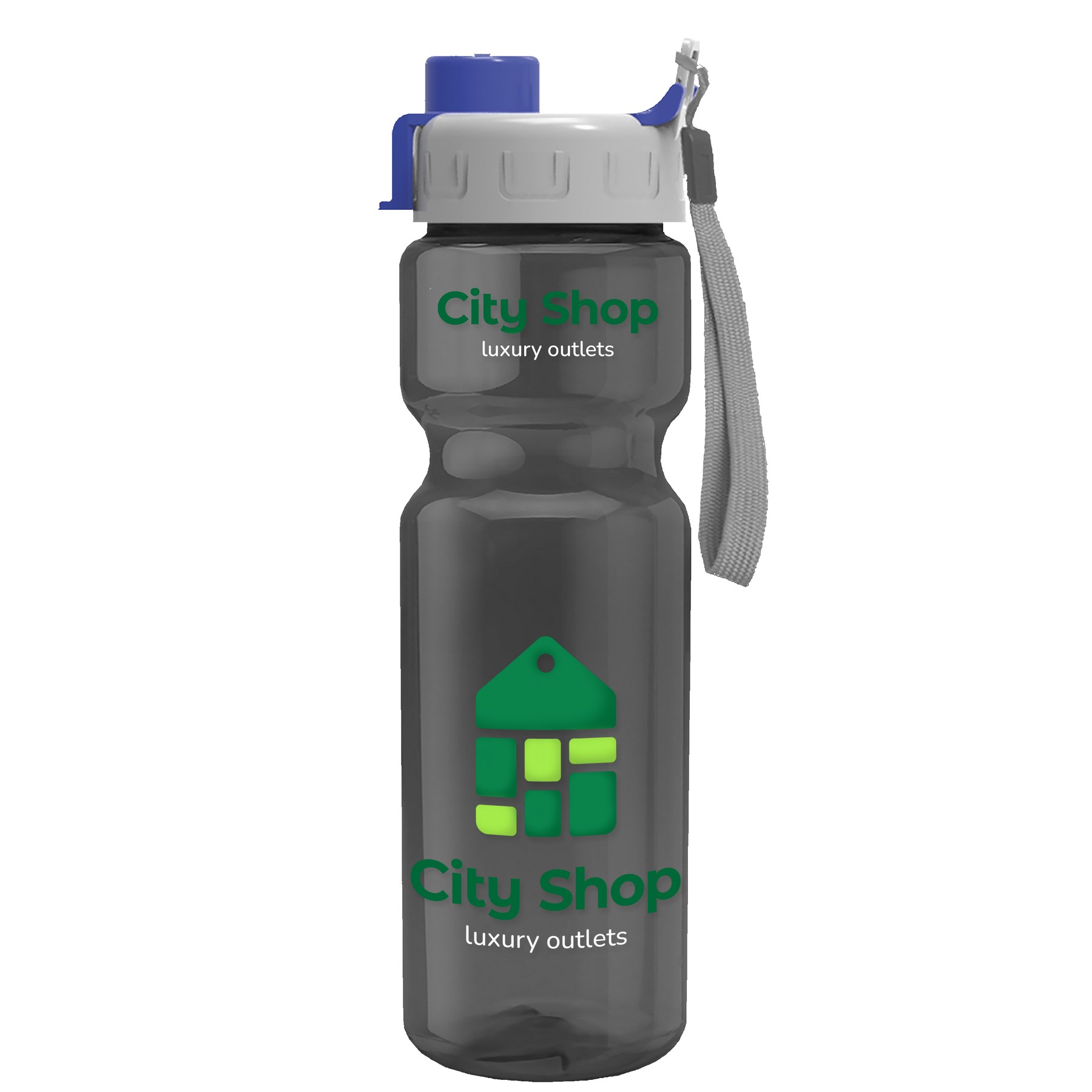 Picture of Garyline® Champ Recycled Bottle with Quick-Snap Lid - 28 oz.