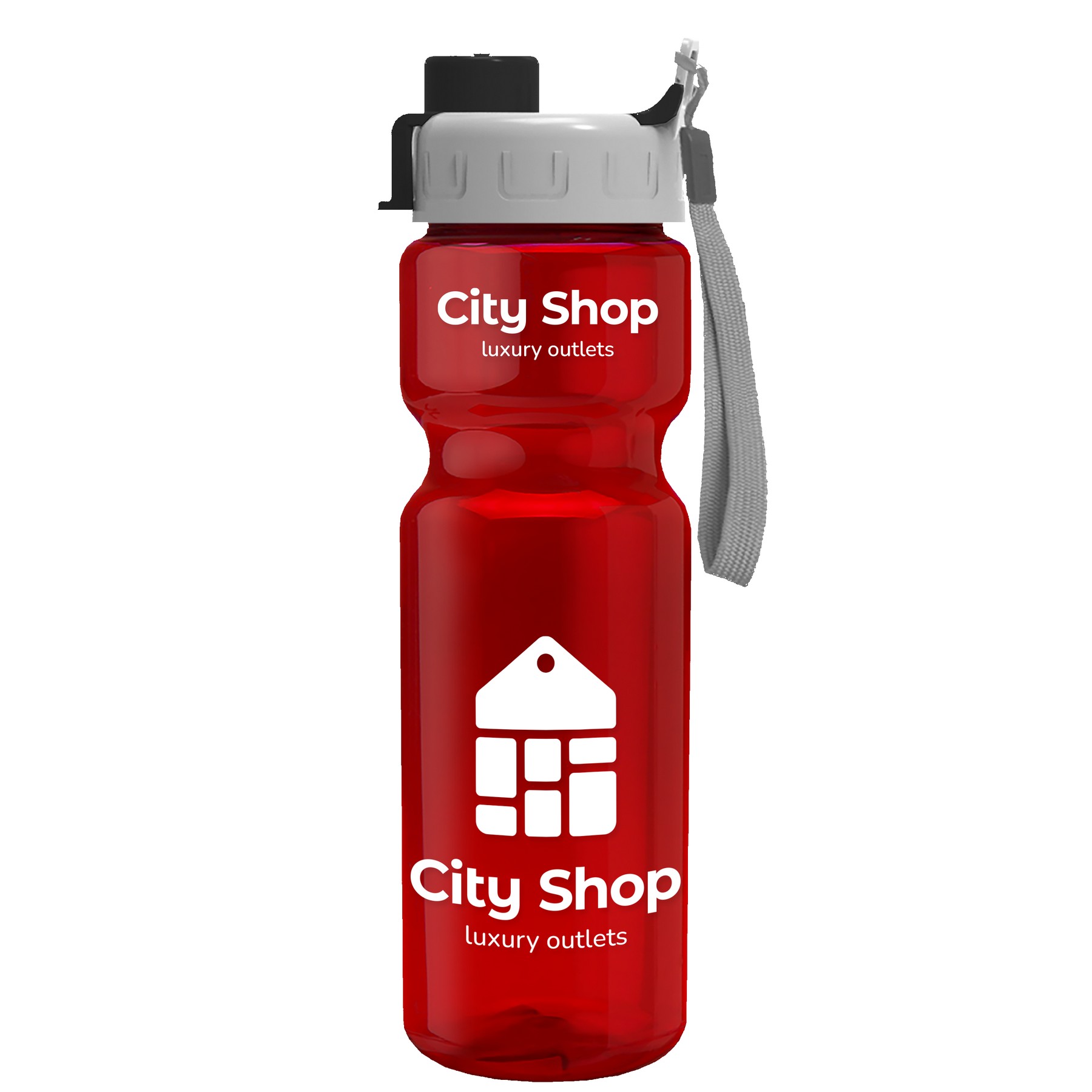 Picture of Garyline® Champ Recycled Bottle with Quick-Snap Lid - 28 oz.