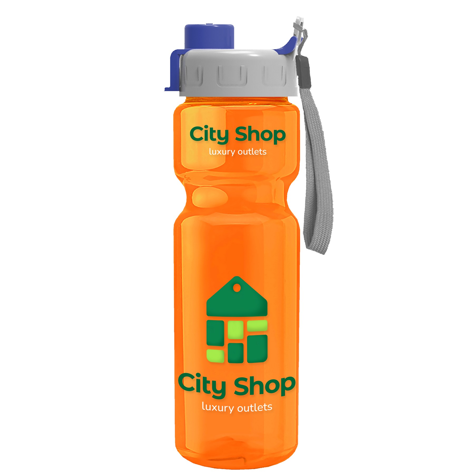 Picture of Garyline® Champ Recycled Bottle with Quick-Snap Lid - 28 oz.