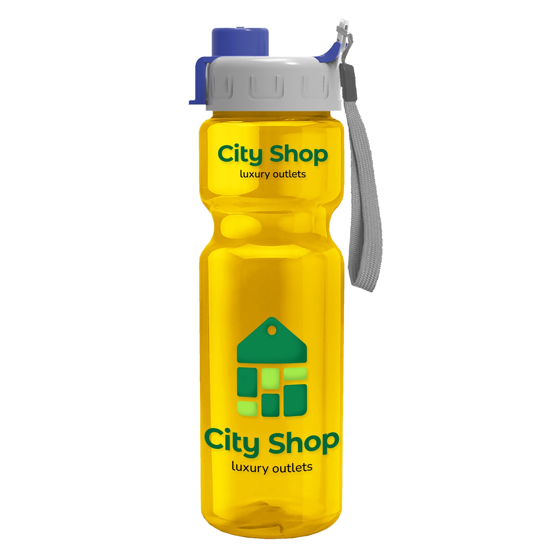 Picture of Garyline® Champ Recycled Bottle with Quick-Snap Lid - 28 oz.