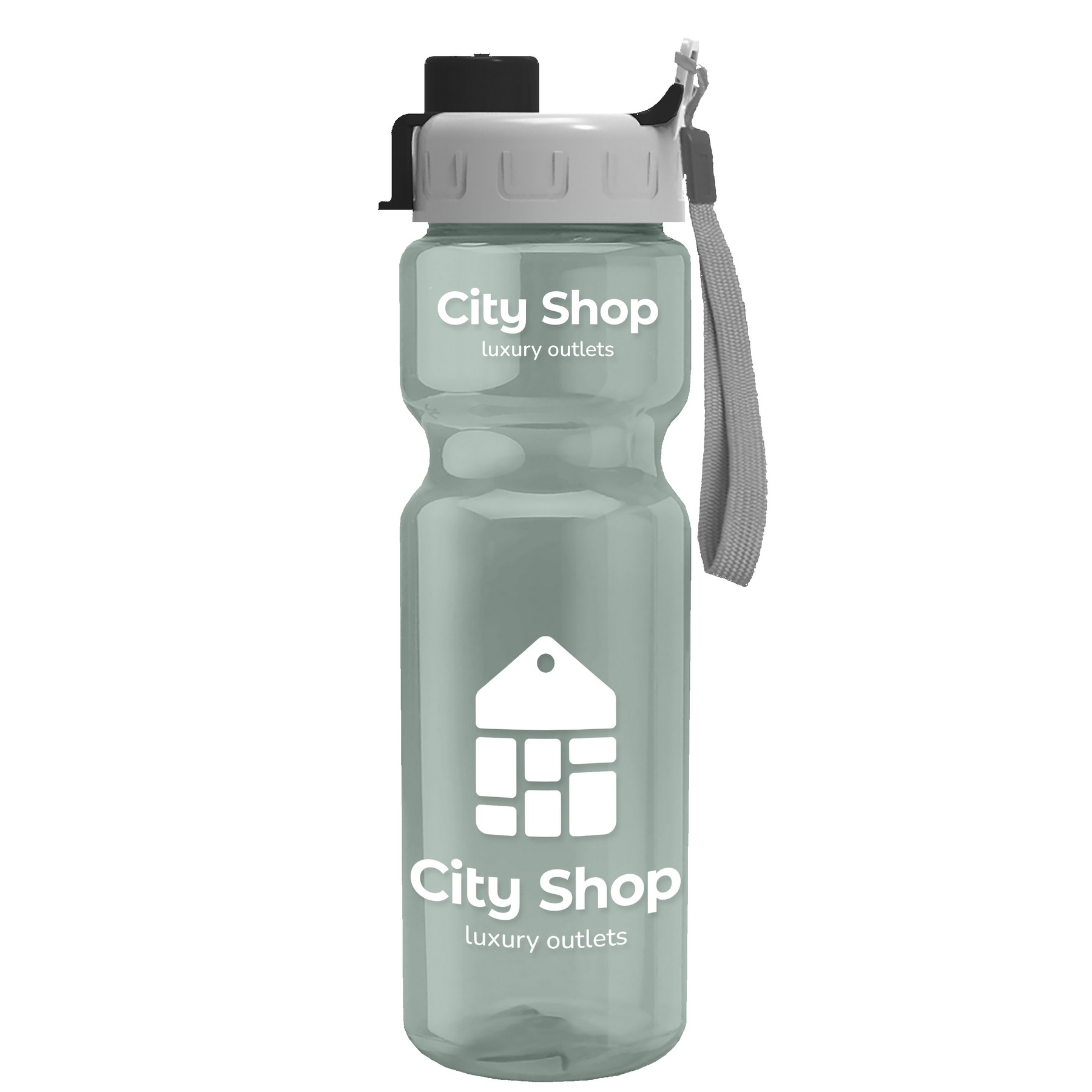 Picture of Garyline® Champ Recycled Bottle with Quick-Snap Lid - 28 oz.