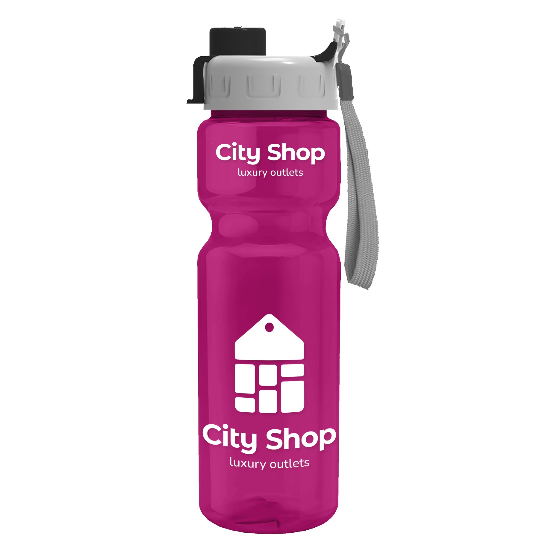 Picture of Garyline® Champ Recycled Bottle with Quick-Snap Lid - 28 oz.